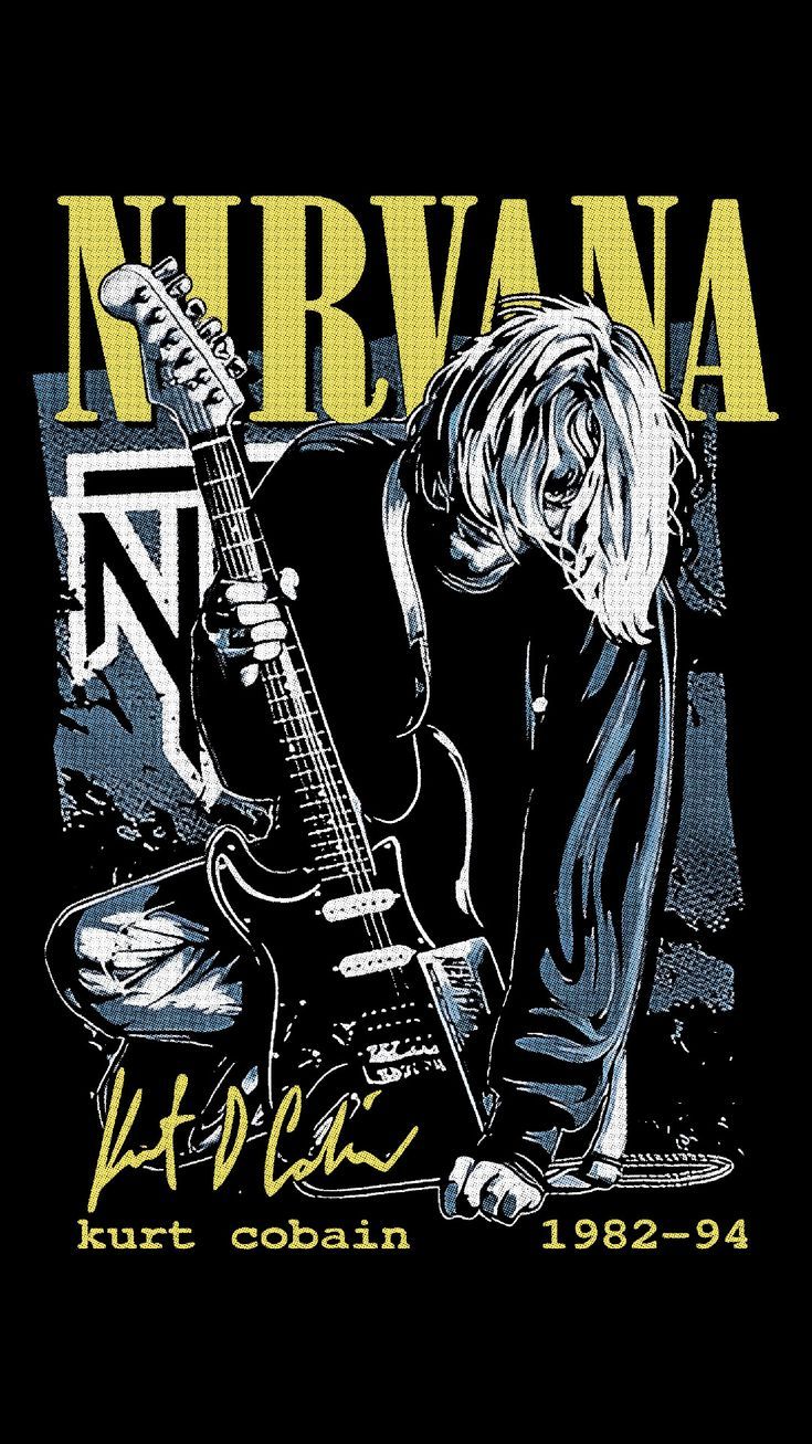 735x1307 Nirvana wallpaper iphone aesthetic. Nirvana aesthetic posters, Nirvana wallpaper with quote, Vintage posters nirvana