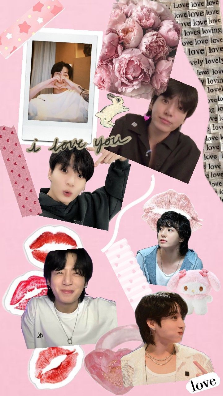 720x1280 Jungkook wallpaper pink. Jungkook shuffle, Junkook photo aesthetic wallpaper cute, Wallpaper of jungkook