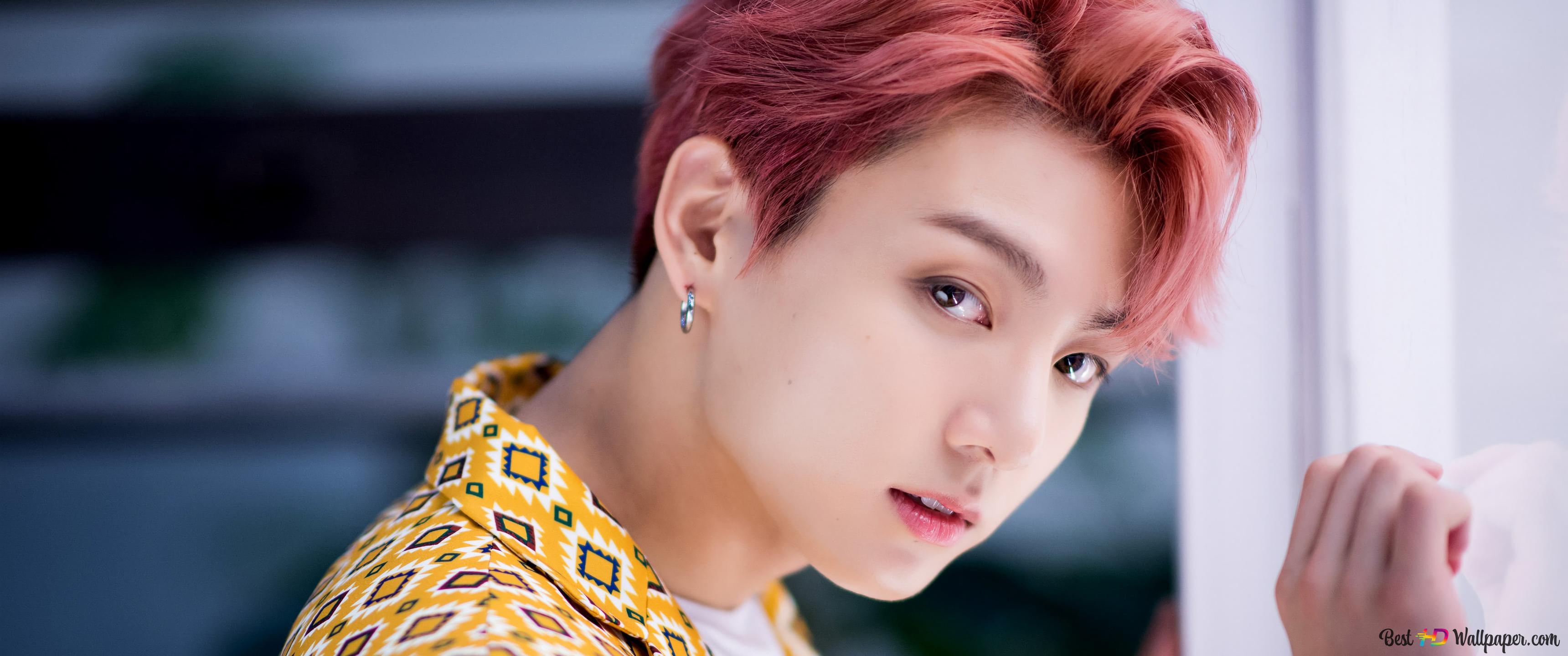 3440x1440 Jungkook' From BTS (K Pop Band) 4K Wallpaper Download