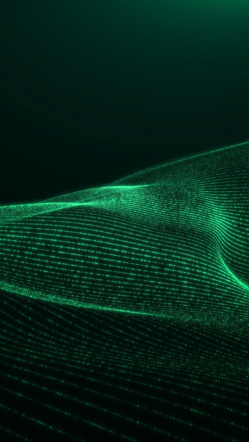 800x1422 Smart technology green mobile wallpaper