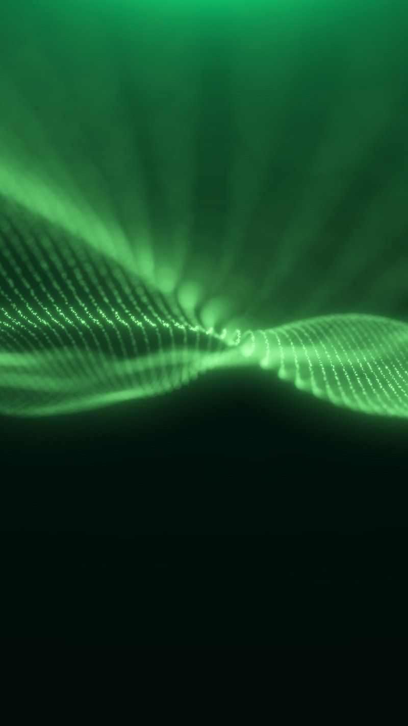 800x1422 Smart technology green mobile wallpaper