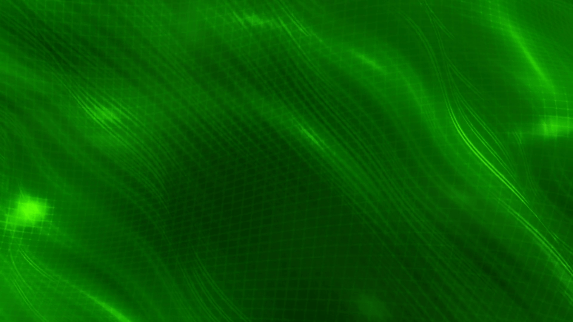 1920x1080 High Tech Black And Green Fibers And Wire Frame Looping Abstract Background