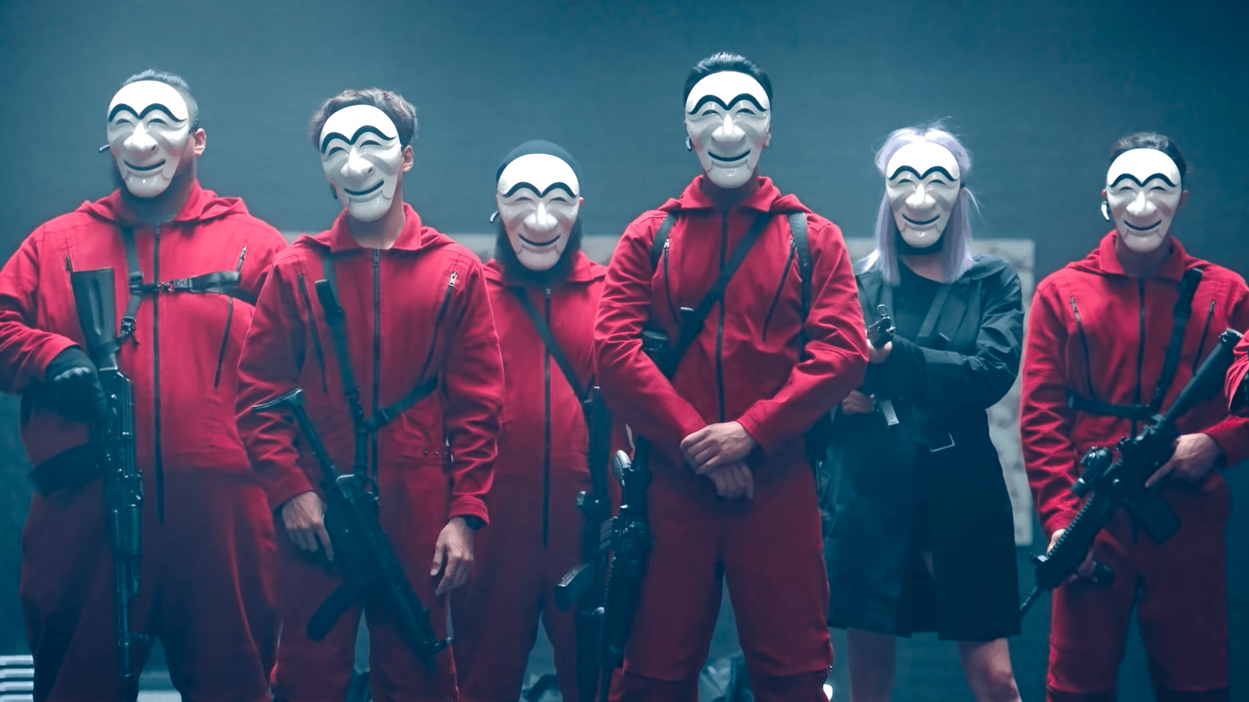 2560x1440 Netflix Reveals “Money Heist: Korea” & Release Date