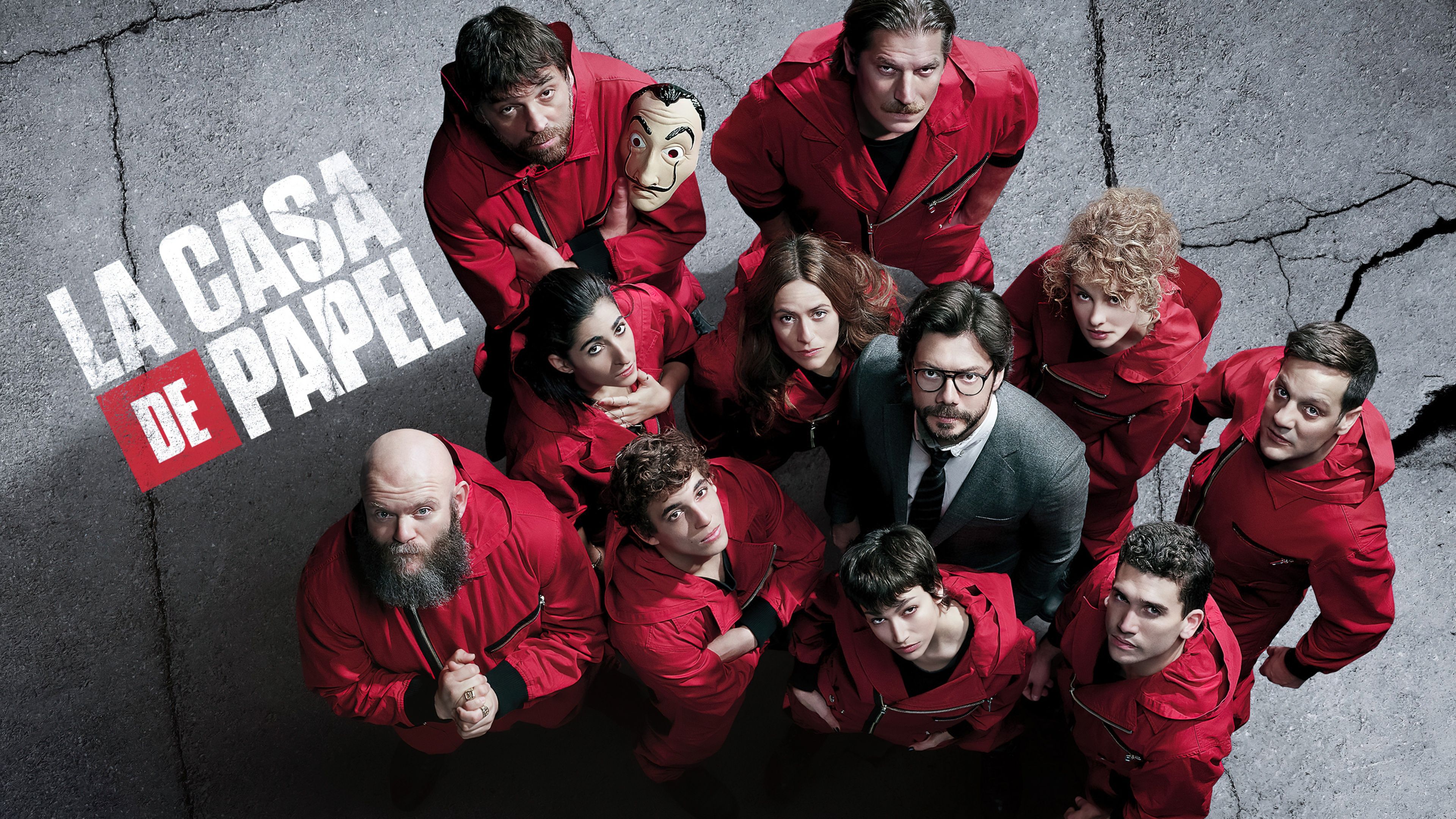 3840x2160 La casa de papel Wallpaper 4K, TV series, Money Heist, 5K
