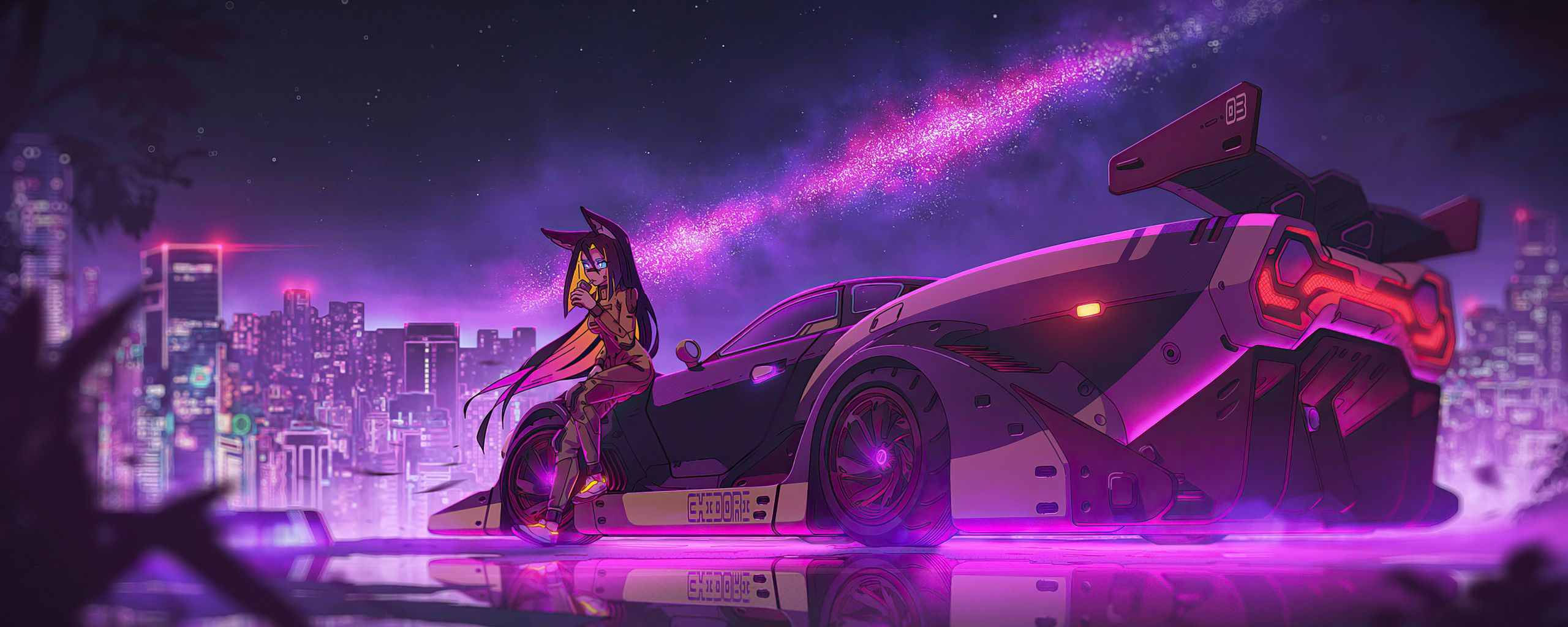 2560x1024 Anime Girl 2560x1024 Wallpaper