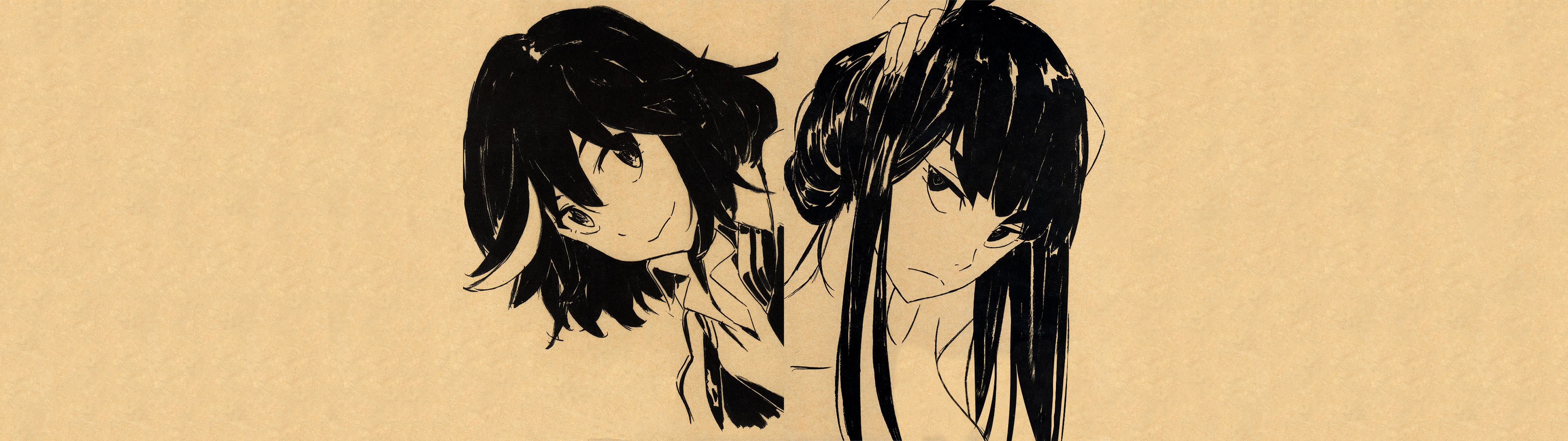 3840x1080 Anime Girls Dual Screen Wallpaperx1080