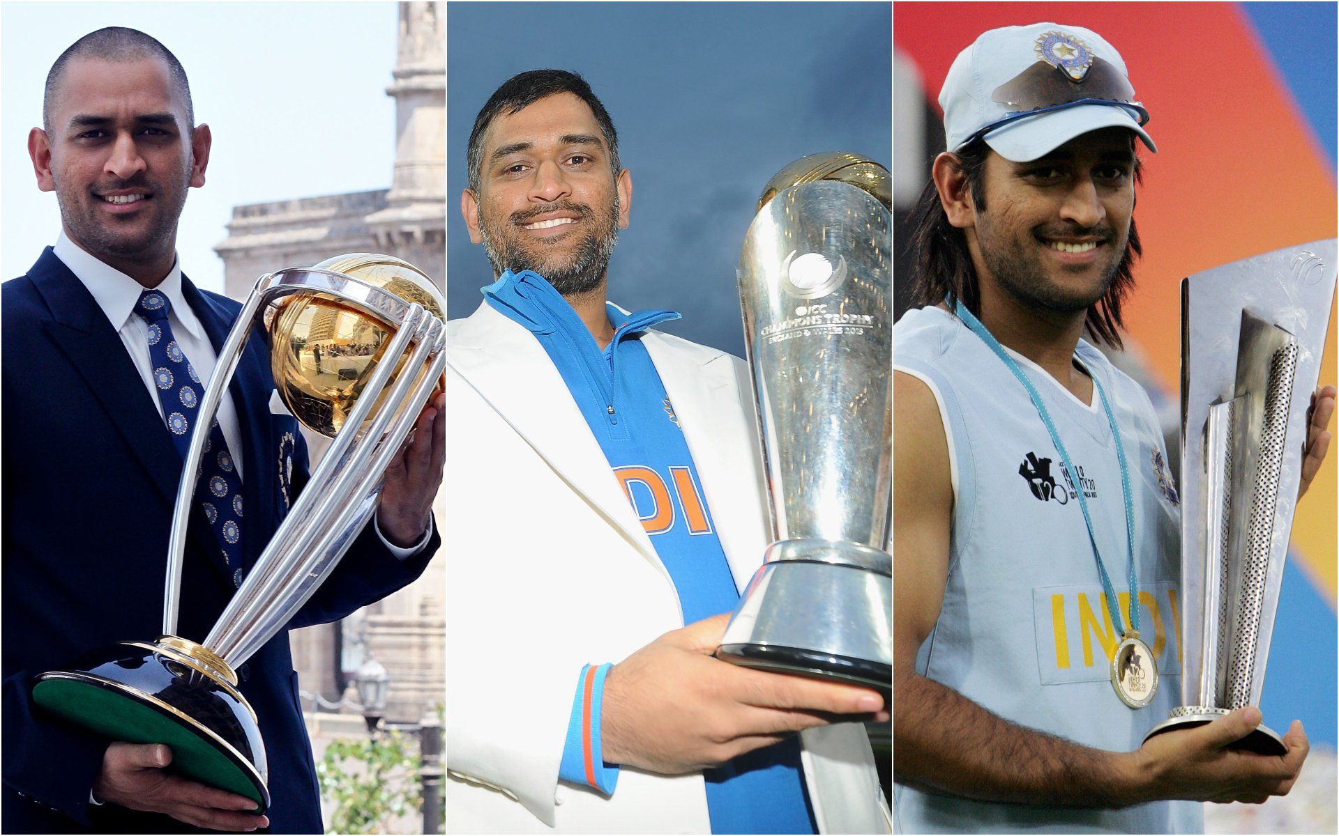1920x1200 OTD In 2013 MS Dhoni Won Champions Trophy & Completed White Ball Cricket