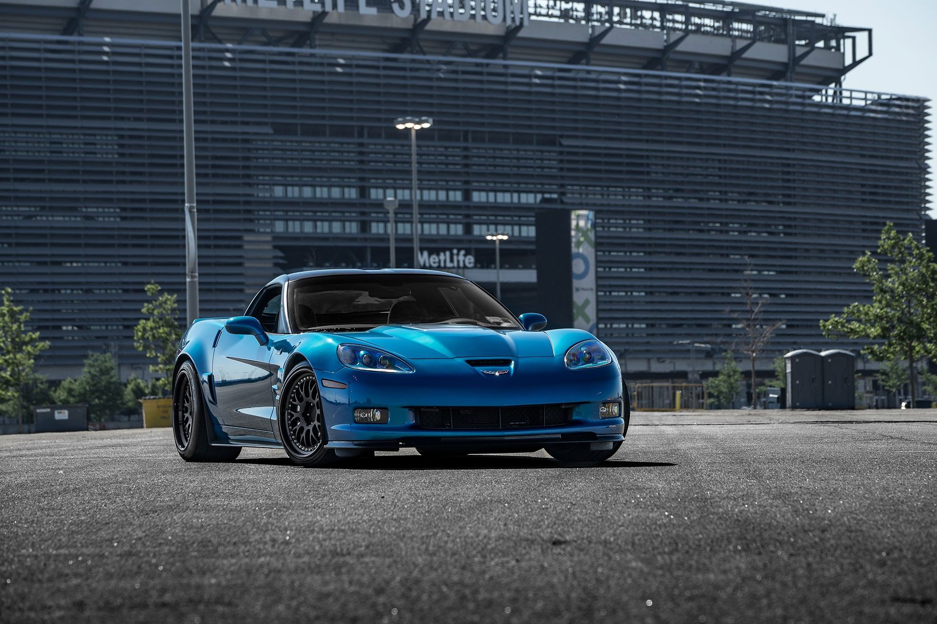 1920x1280 Wallpaper Corvette, Chevrolet, ZR blue, Hybrid, Forged, series, Wheels for mobile and desktop, section chevrolet, resolution 1920x1280