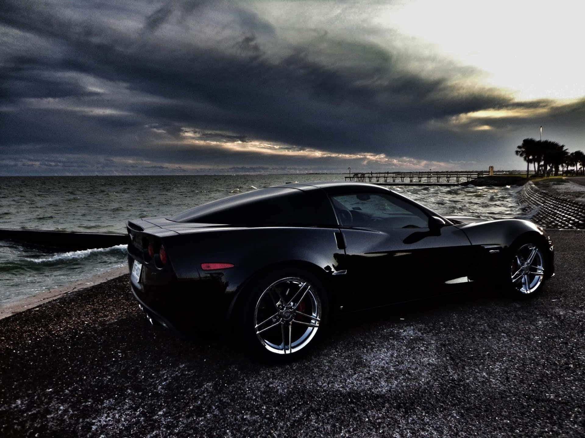 1920x1440 Download Pristine Chevrolet Corvette C6 In Full Glory Wallpaper