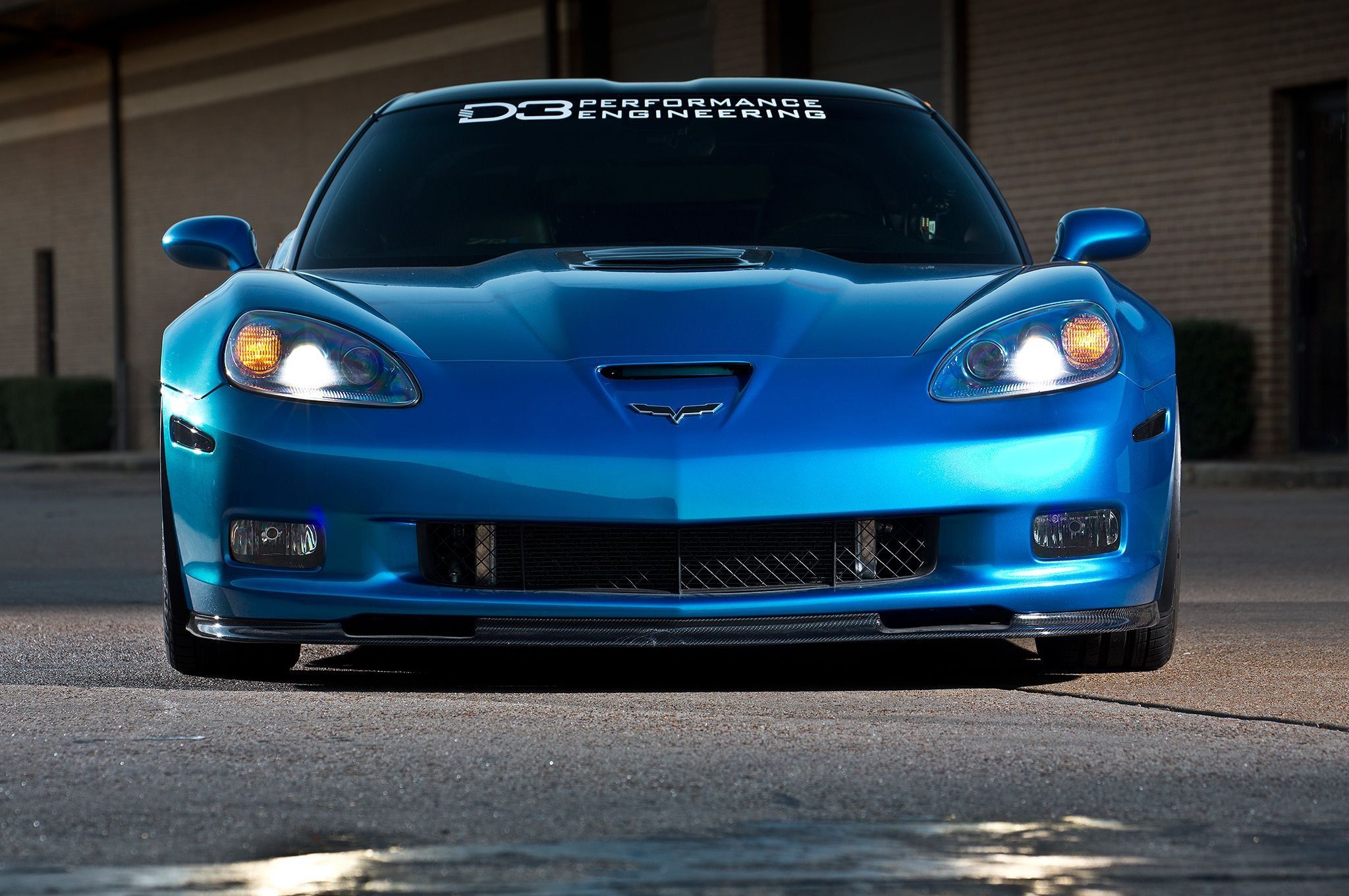 2048x1360 Chevrolet, Corvette, Zr Cars, Blue, Modified Wallpaper HD / Desktop and Mobile Background
