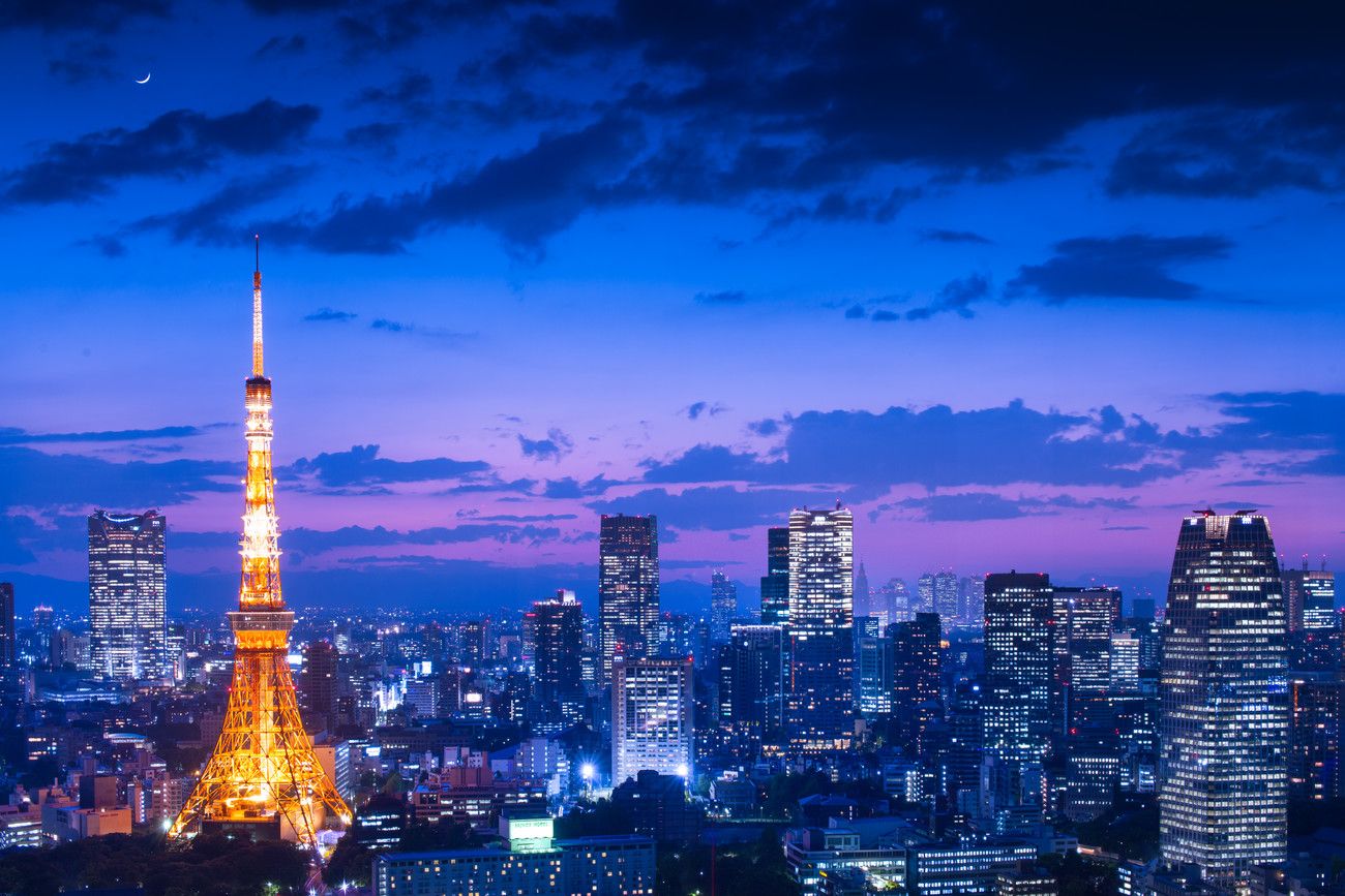 1300x867 Poster Tokyo night view