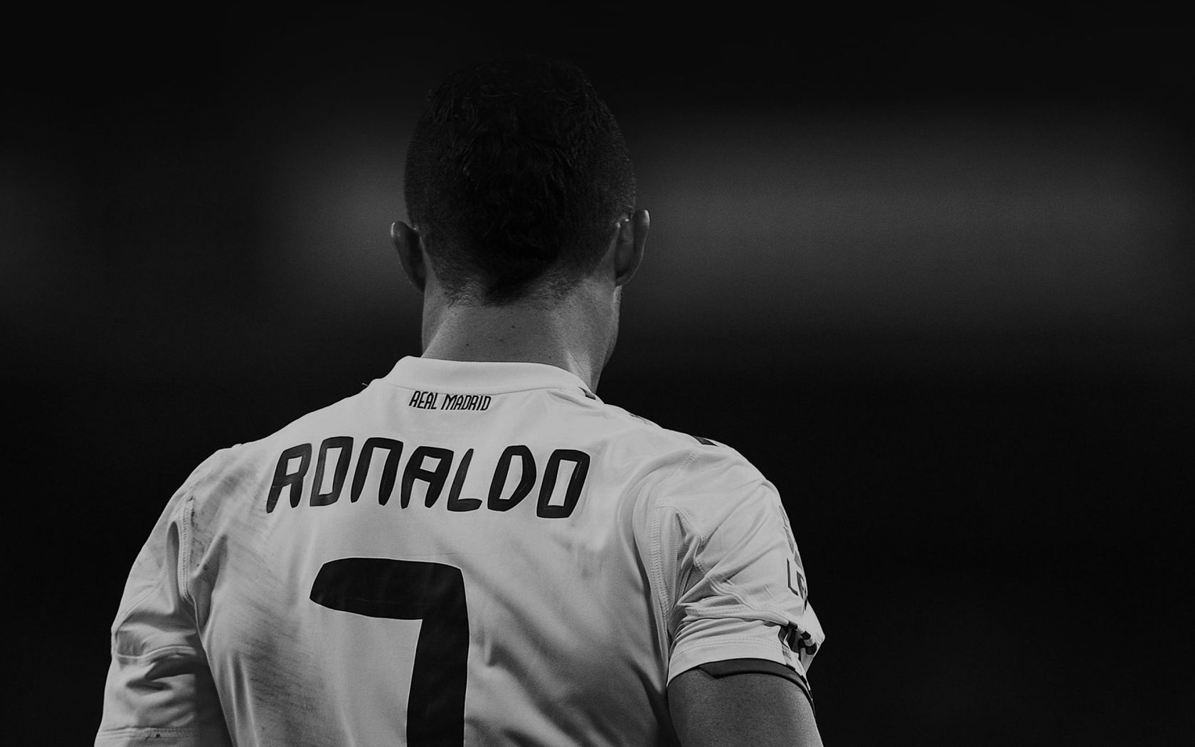 1680x1050 Download Cristiano Ronaldo In Black & White, Cristiano, Ronaldo, Black, White Wallpaper in 1680x1050 Resolution