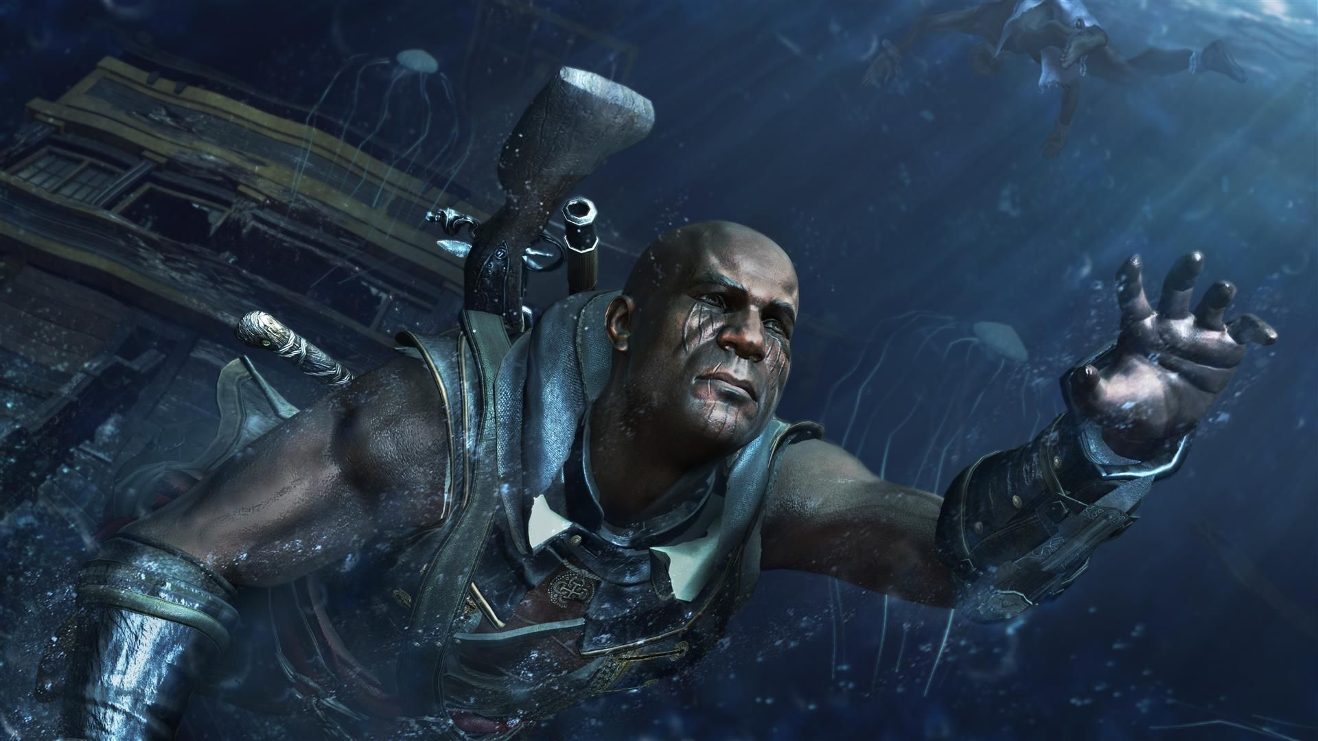 1920x1080 Assassin's Creed 4: Black Flag 'Freedom Cry' screenshots give Adewale the spotlight