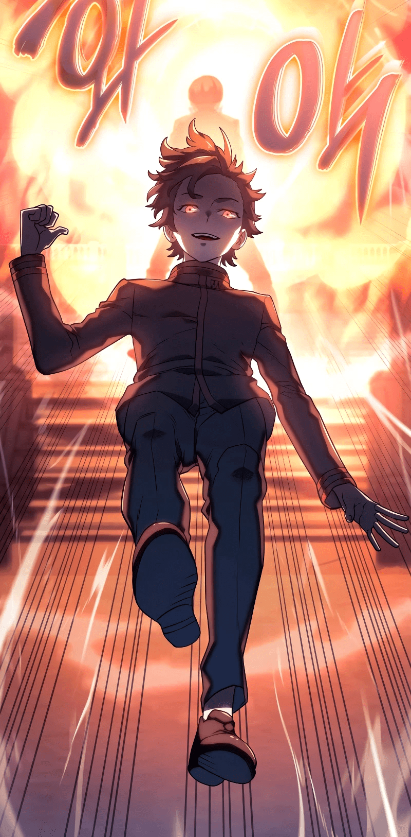 800x1626 Download Manhwa Revenge Of The Iron Blooded Sword Hound Vikir Van Baskerville Phone Wallpaper