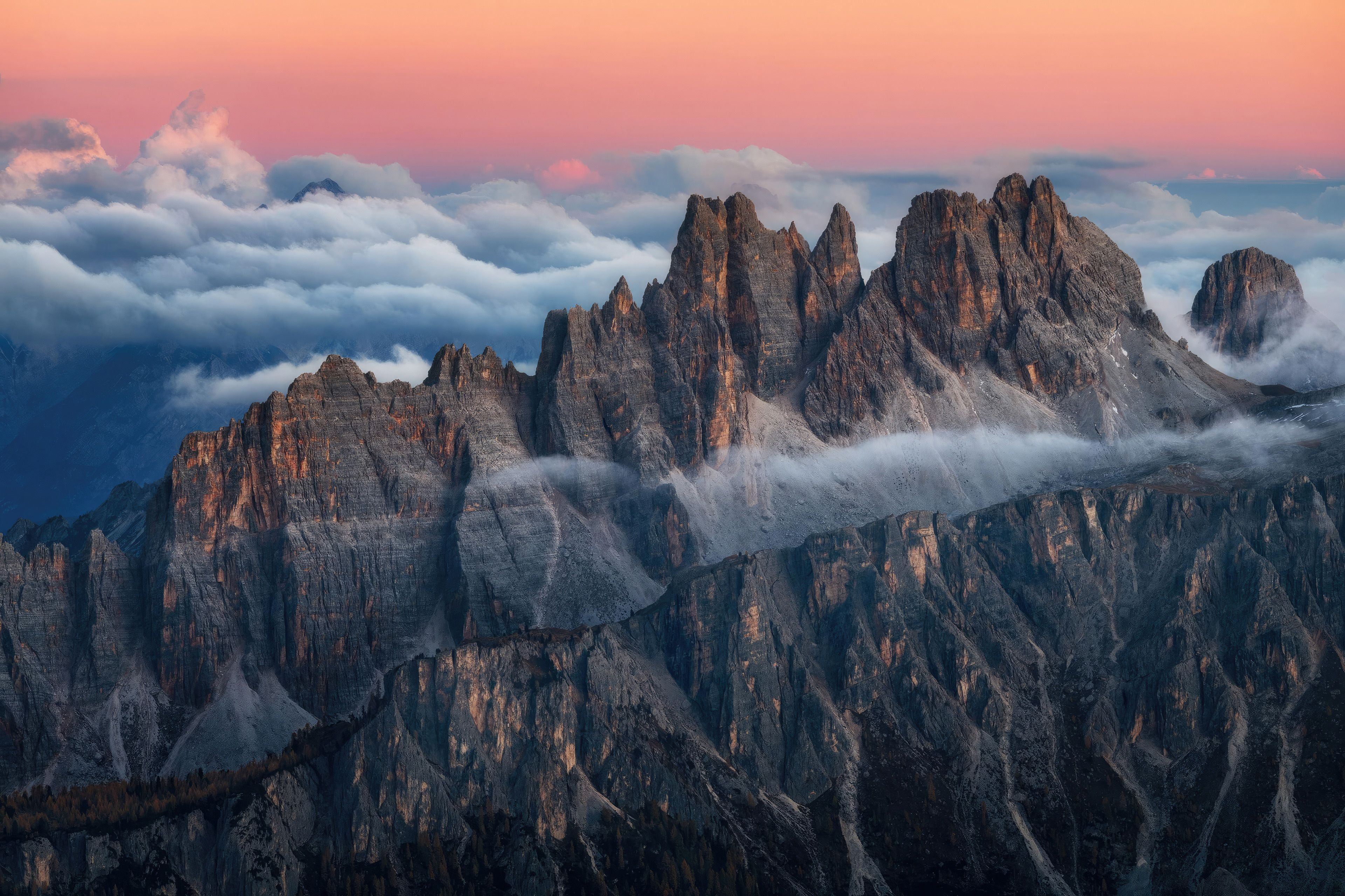3840x2559 Aerial View Dolomites 4k Wallpaper, HD Nature Wallpaper, 4k Wallpaper, Image, Background, Photos and Picture