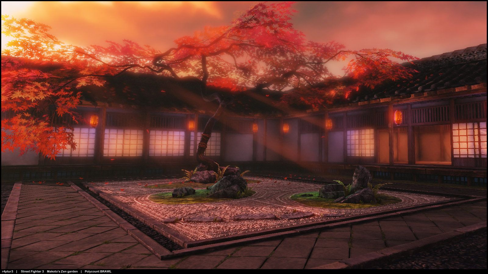 1600x900 Makoto Street Fighter 3 stage reimagined image