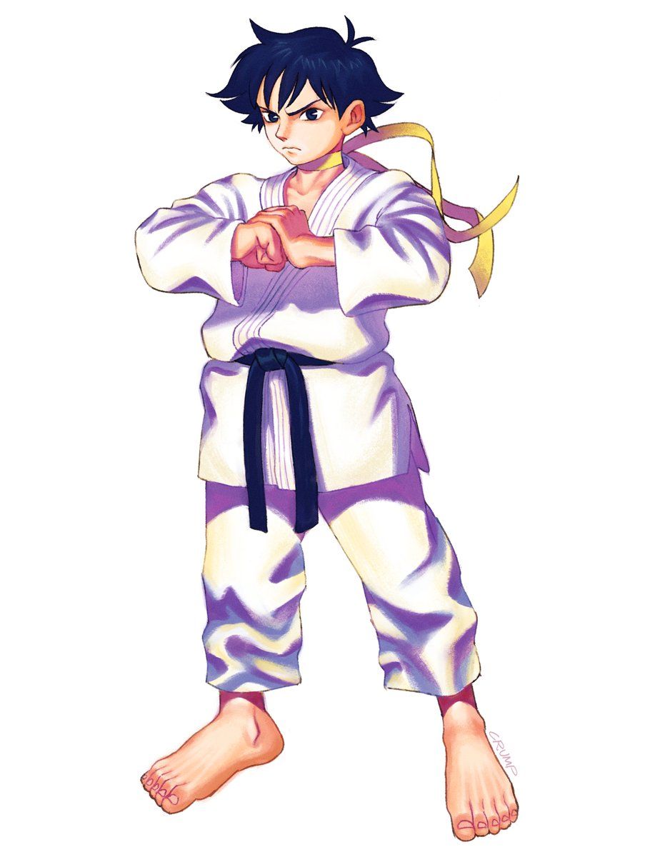 910x1200 makoto if she debuted in super street fighter ii