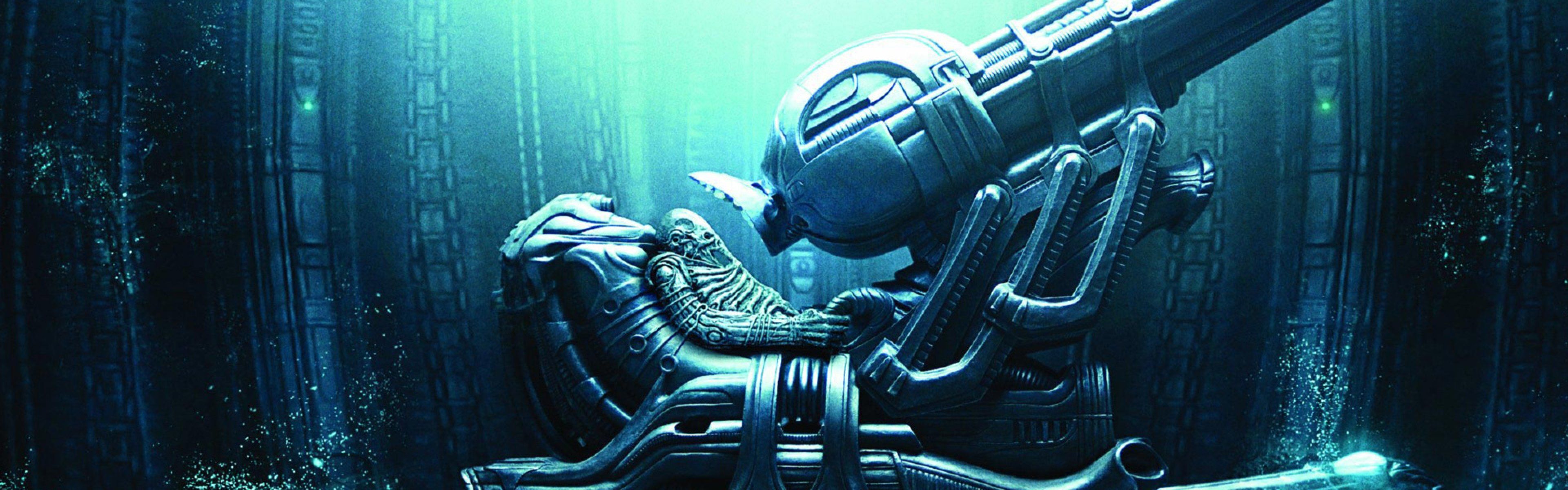 3840x1200 prometheus, Alien, Covenant, Aliens, Sci fi, Futuristic, Adventure Wallpaper HD / Desktop and Mobile Background