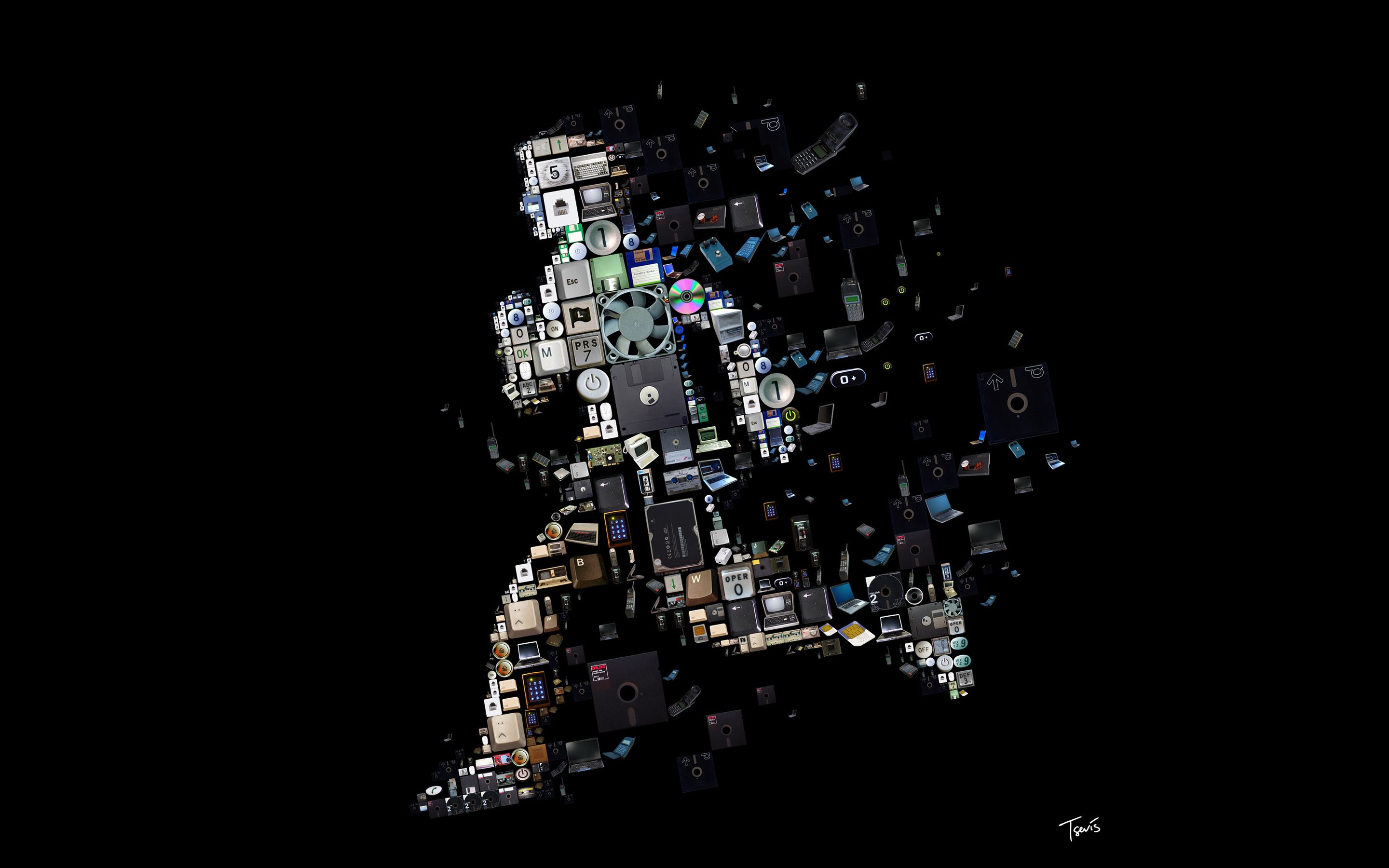 2880x1800 Download Technology Artistic HD Wallpaperx1800