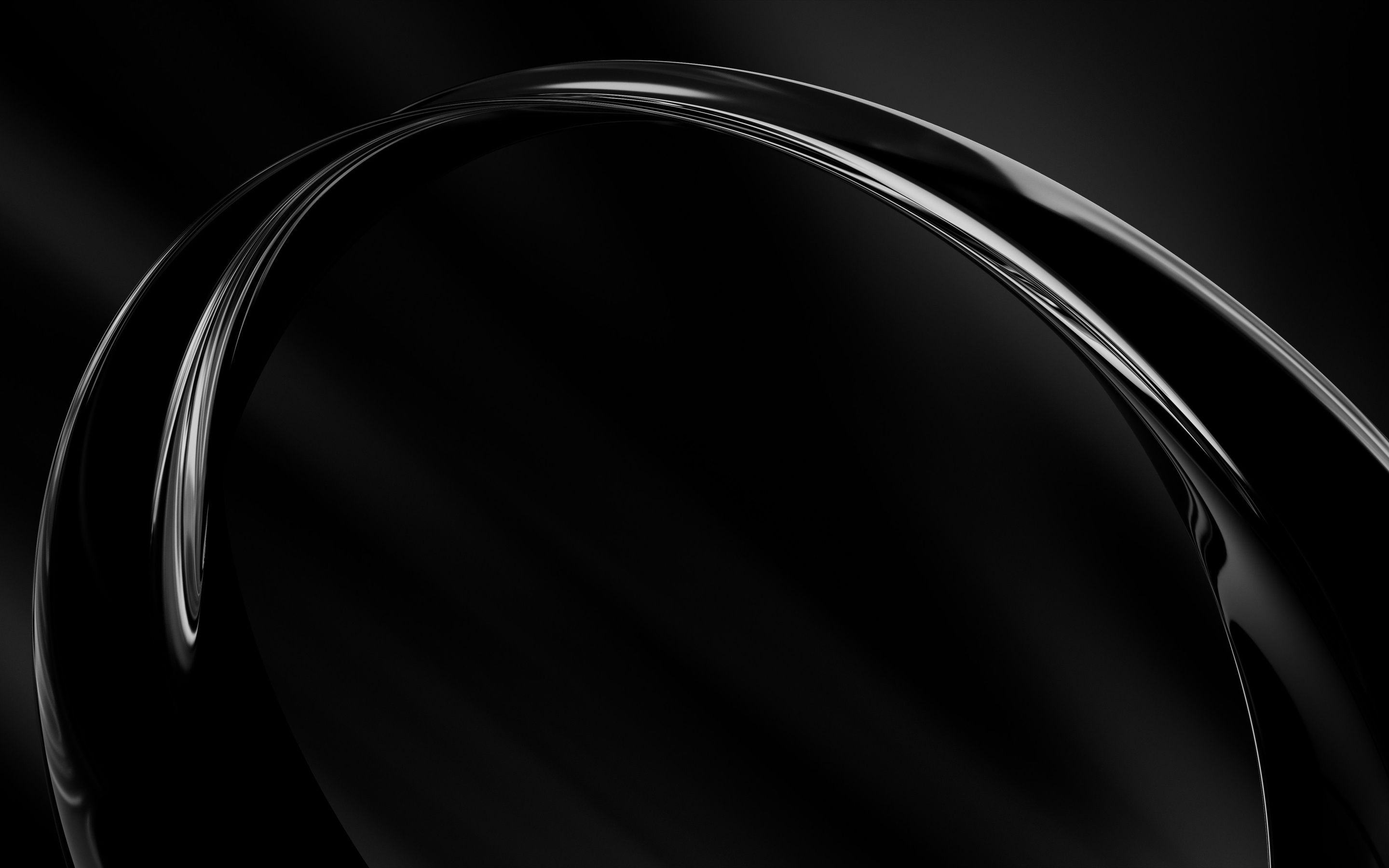 2880x1800 Black White Curved Shape 5k Macbook Pro Retina , HD 4k Wallpaper , Image, Background, Photos and Picture