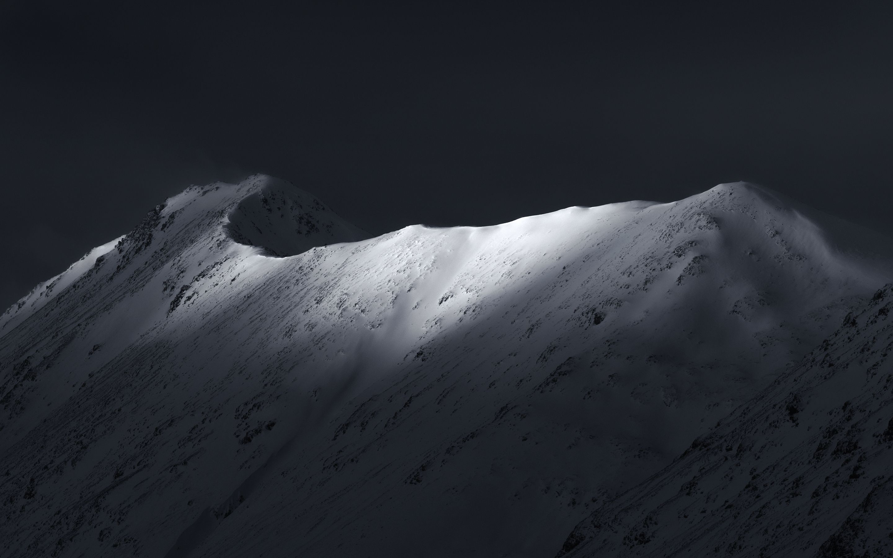 2880x1800 Dark Night Mountains 4k Macbook Pro Retina , HD 4k Wallpaper , Image, Background, Photos and Picture