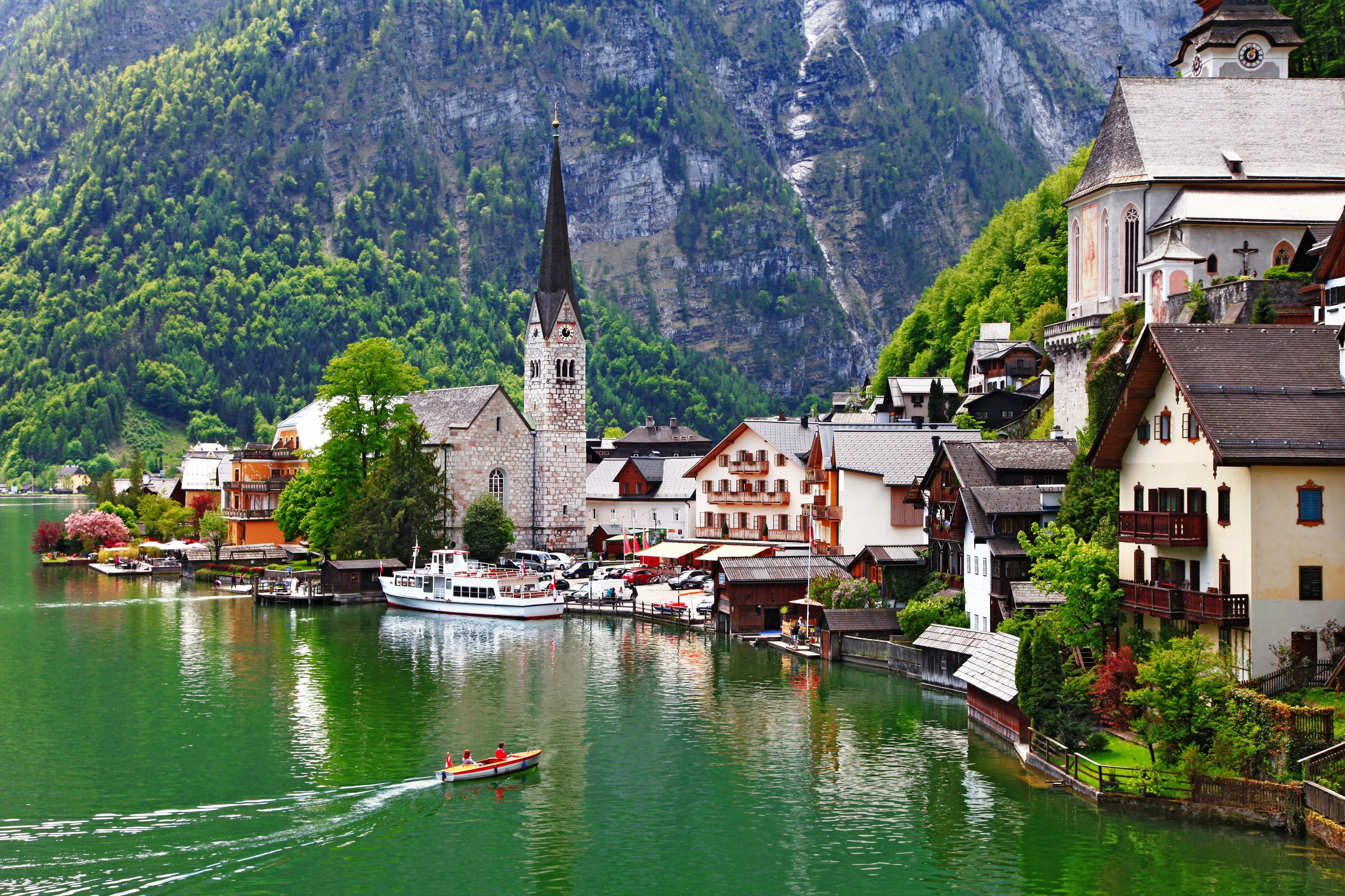 3200x2133 Austrian Village Wall Mural Your Way