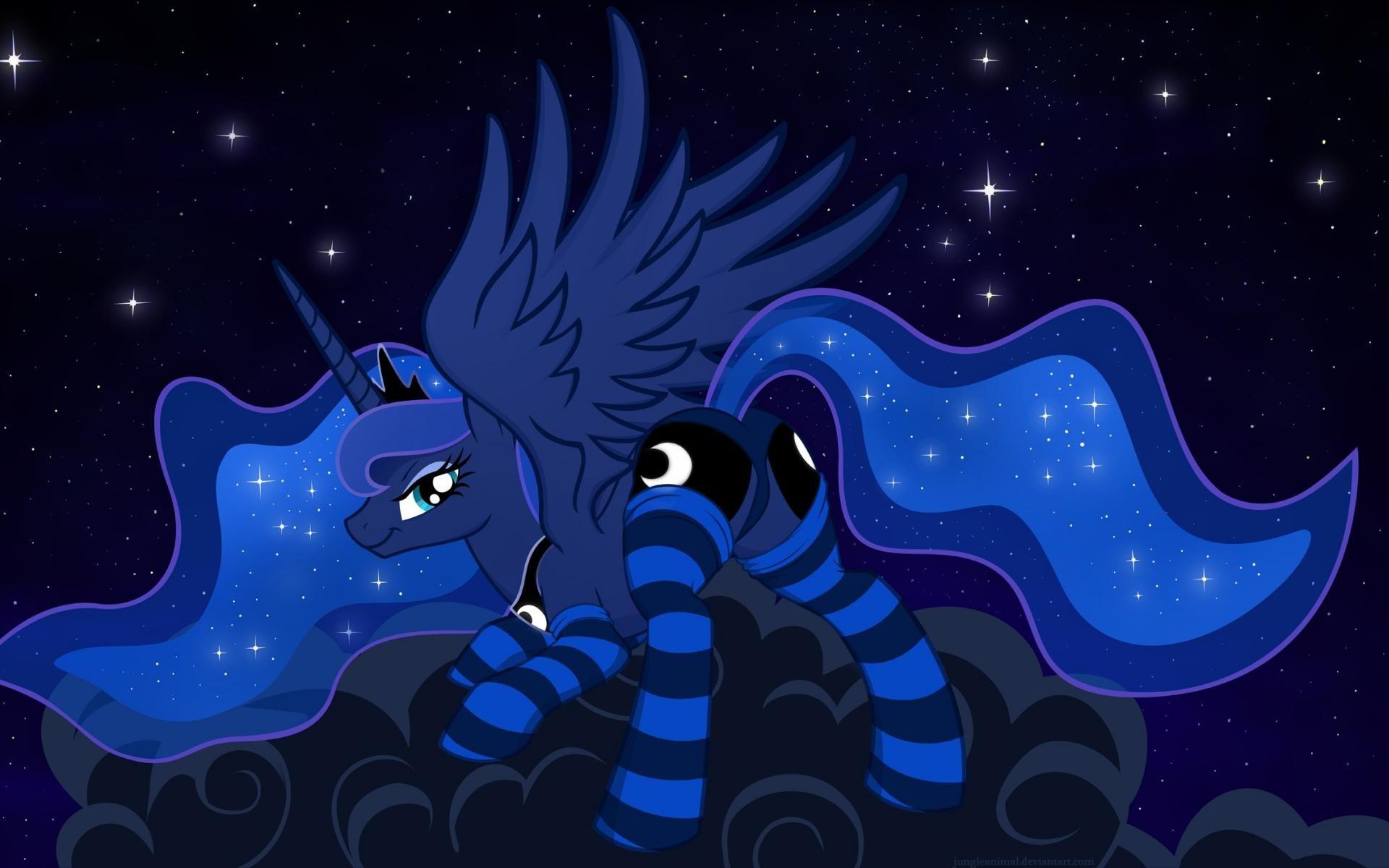 1920x1200 My Little Pony Luna Wallpaper