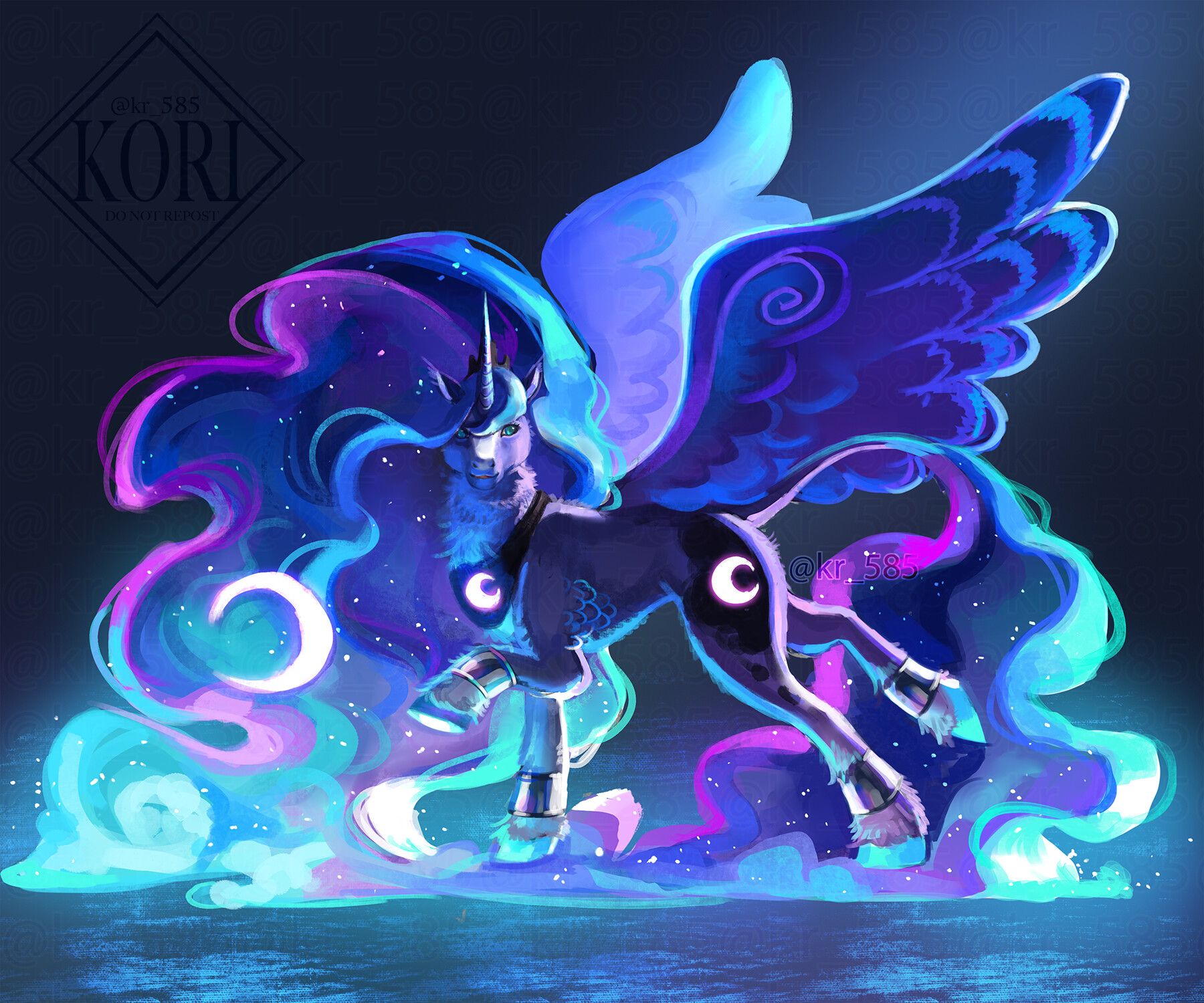 1800x1500 Princess Luna Little Pony