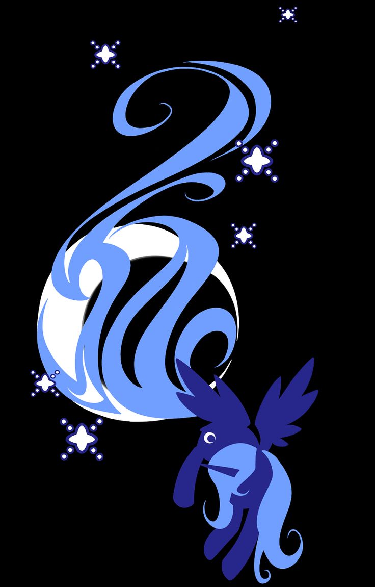 736x1151 Princess Luna iPhone 4 Wallpaper. Might just have to steal this one