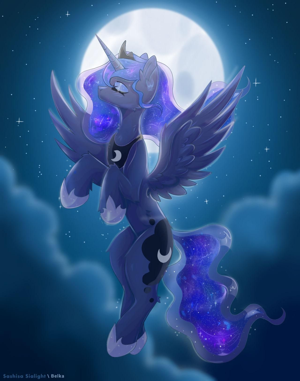 1280x1622 Say something nice about Princess Luna <3
