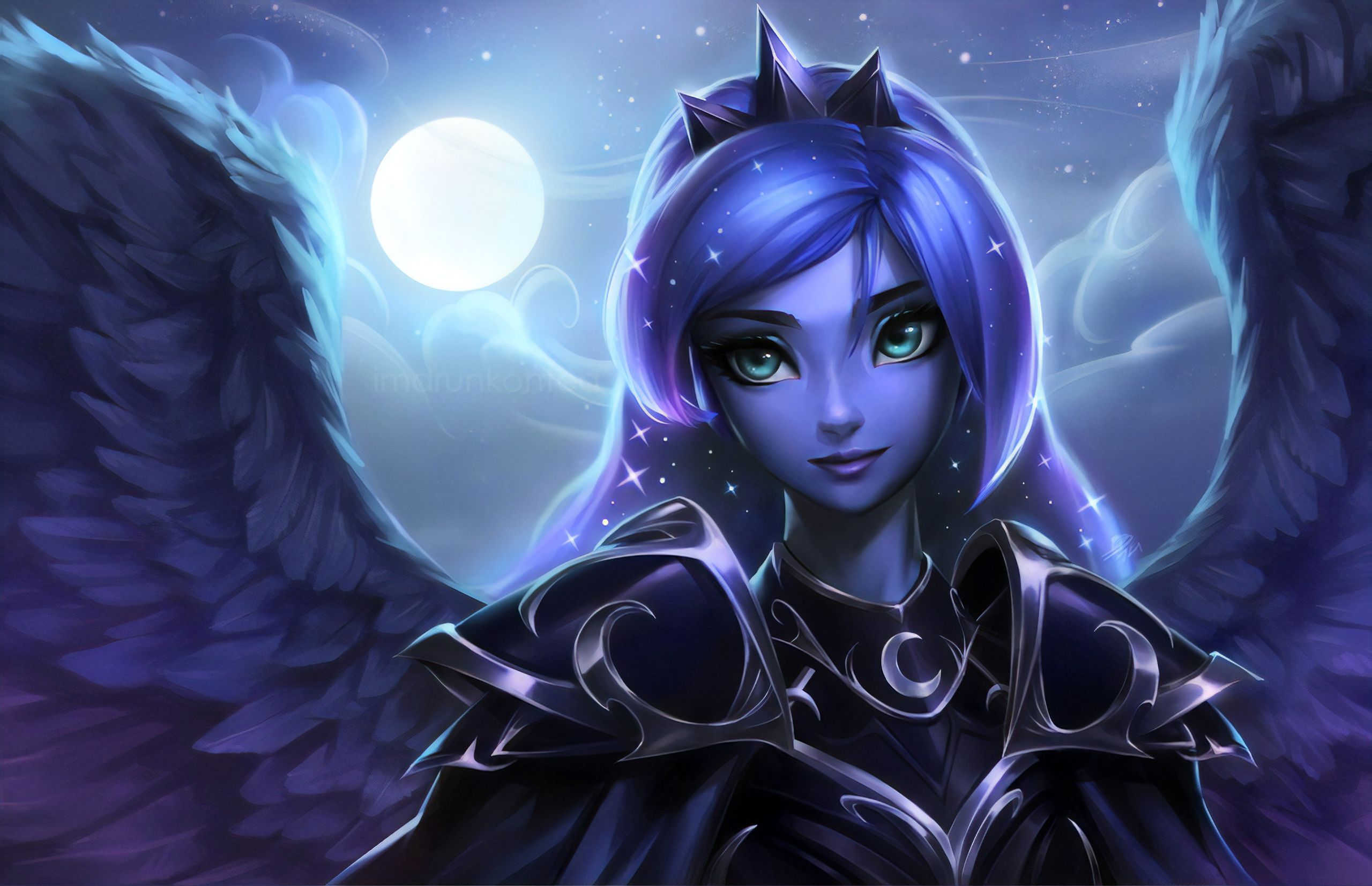 2560x1654 Princess Luna Fanart Wallpaper, HD Artist Wallpaper, 4k Wallpaper, Image, Background, Photos and Picture