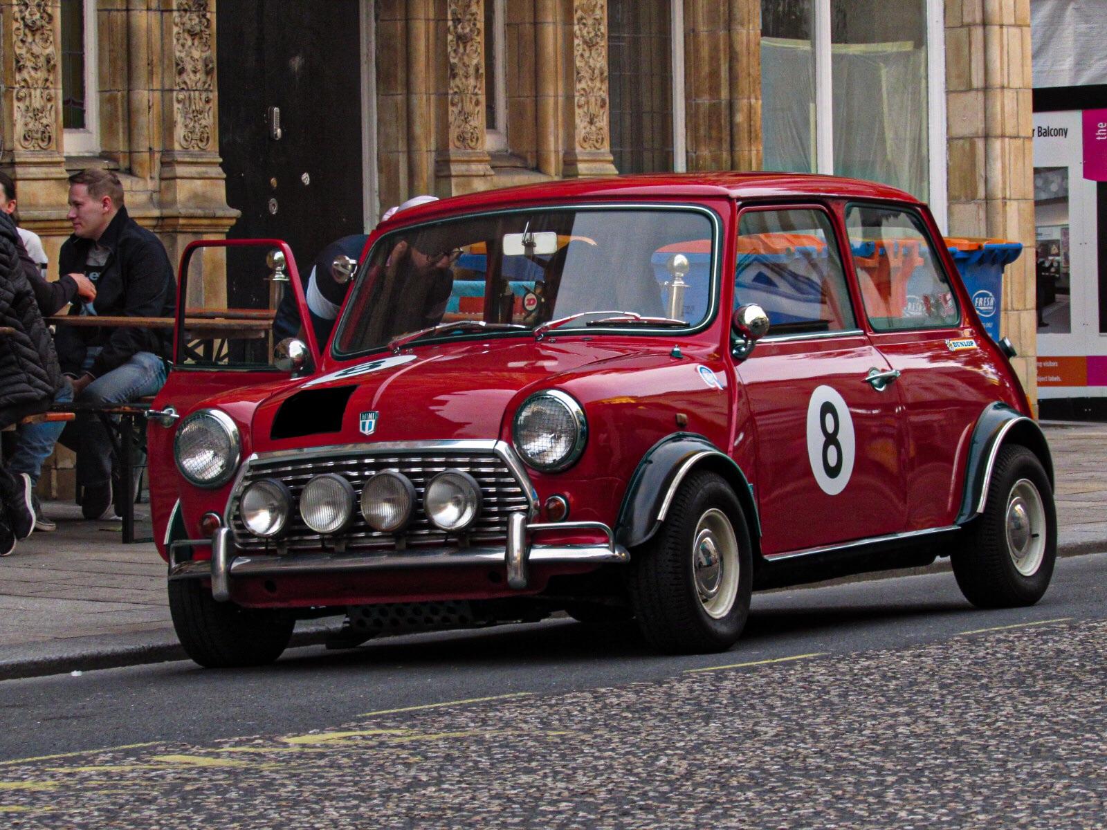 1600x1200 classic mini cooper wearing a rally livery