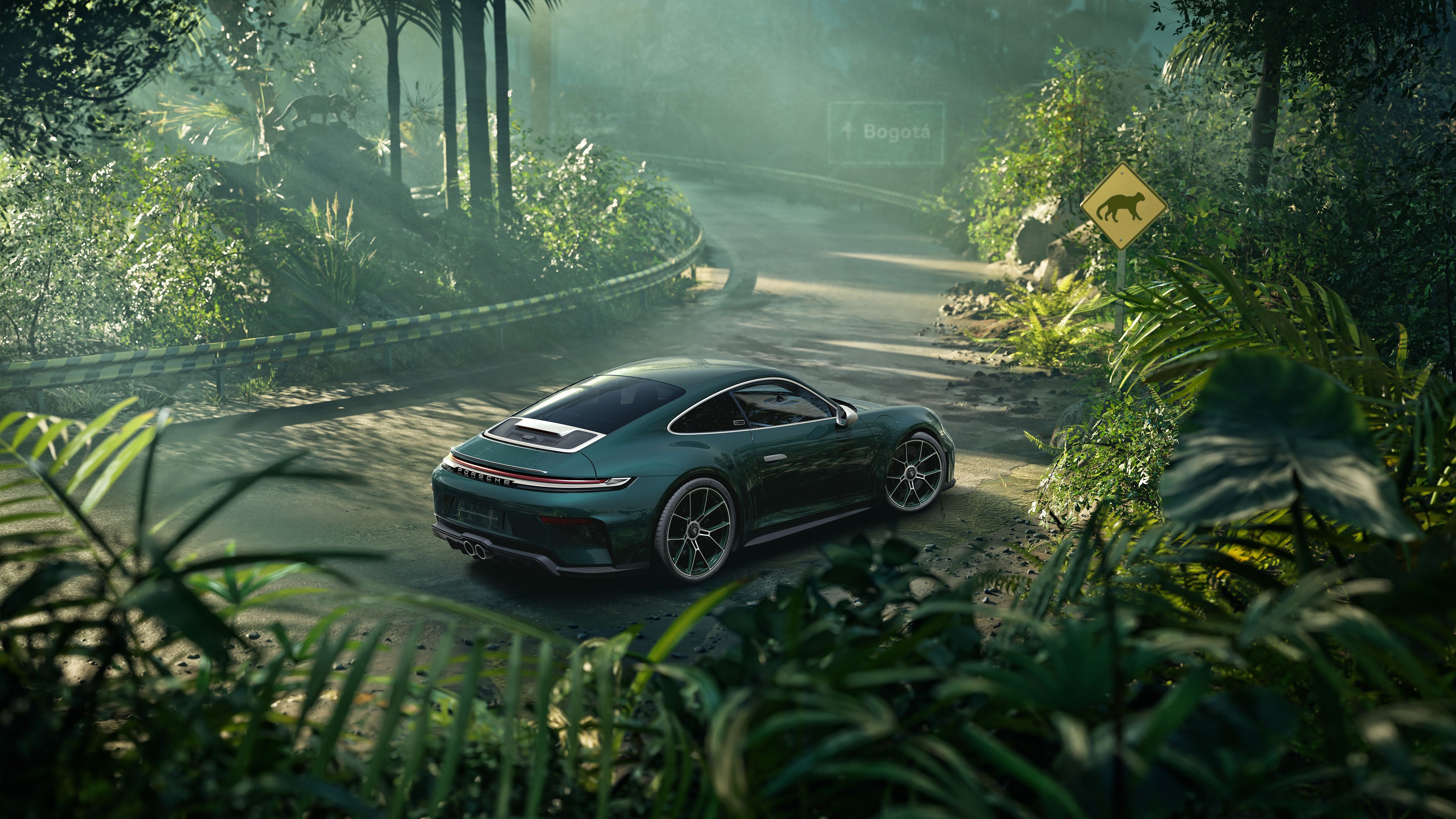 5120x2880 Porsche 911 GT3 Touring Icon of Latin America 2025 Wallpaper Car Wallpaper
