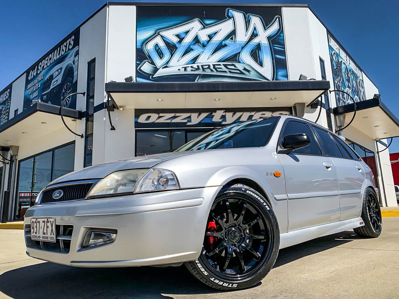 1600x1200 Ford laser hussla jdm gloss black