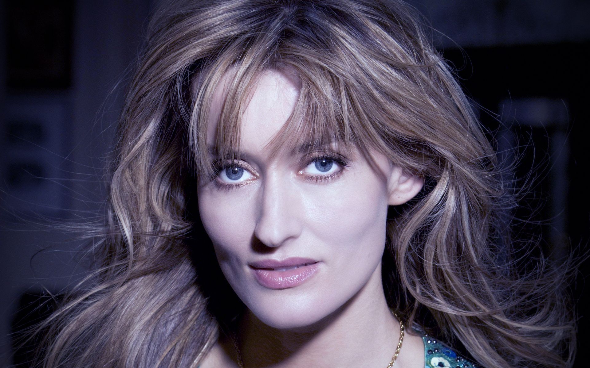 1920x1200 Phone wallpaper: Natascha Mcelhone, Celebrity, Actress, Blonde, Blue Eyes, Face 941625
