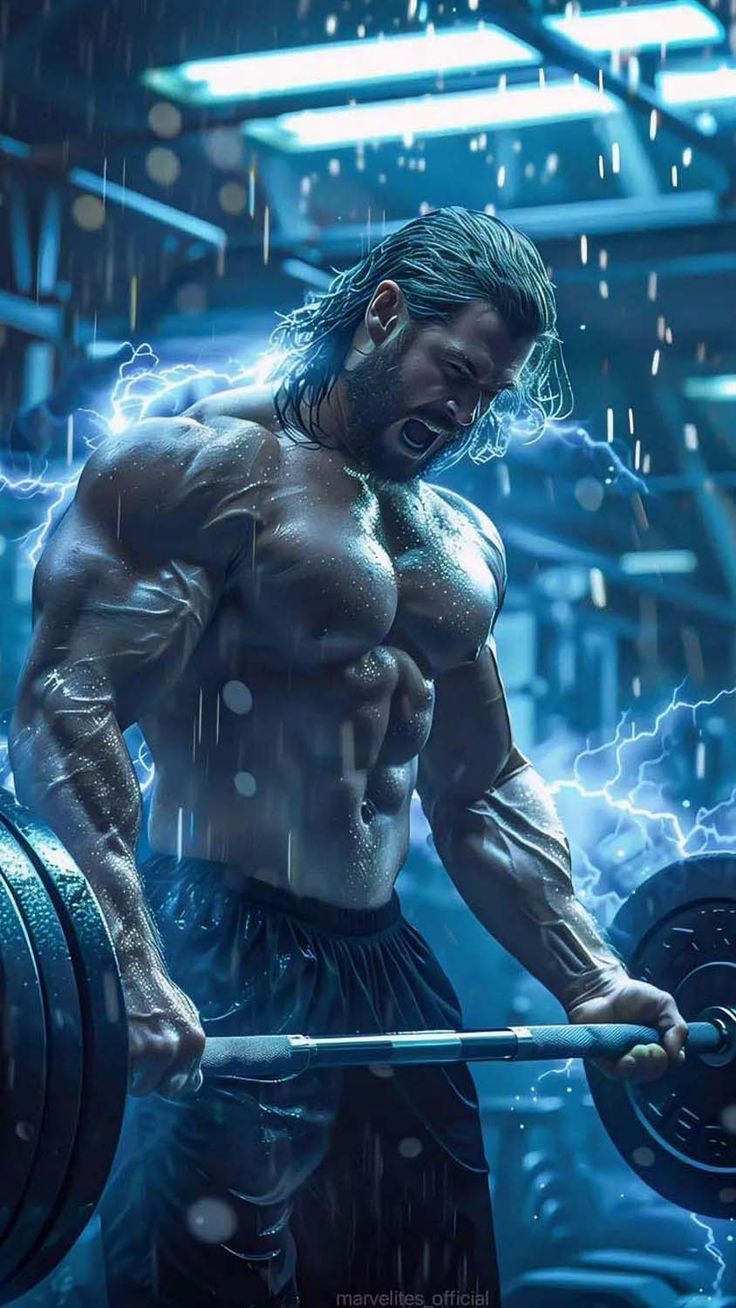736x1308 Thor Gym iPhone Wallpaper HD
