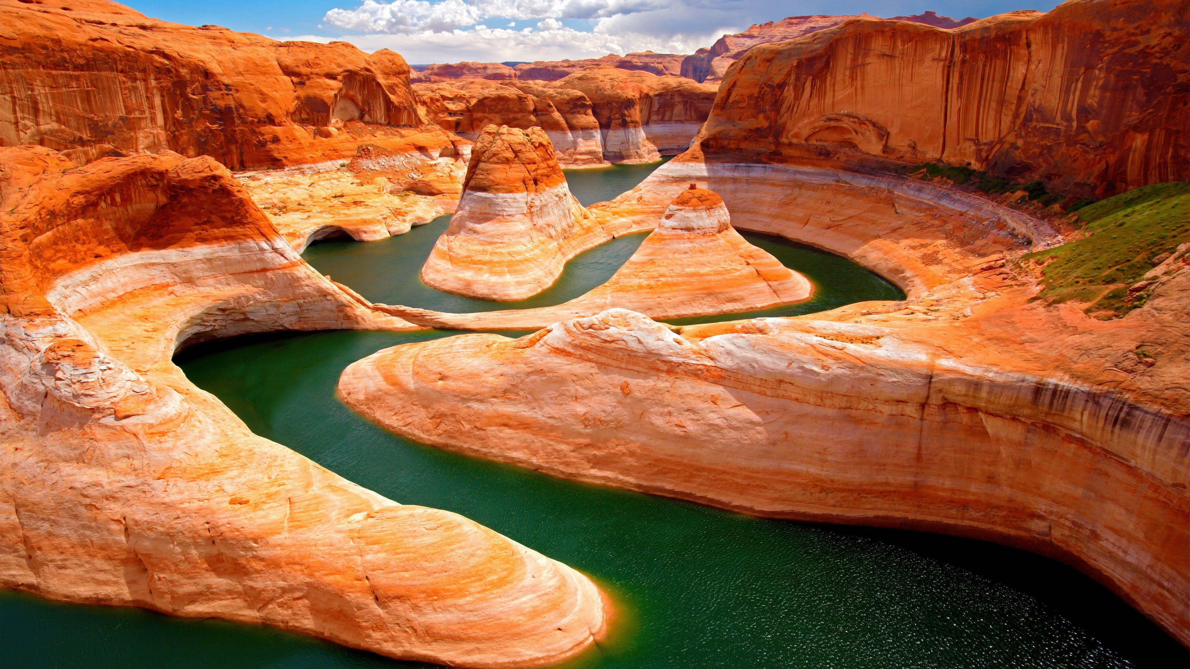 3840x2160 Glen Canyon Wallpaper 4K, Utah, United States