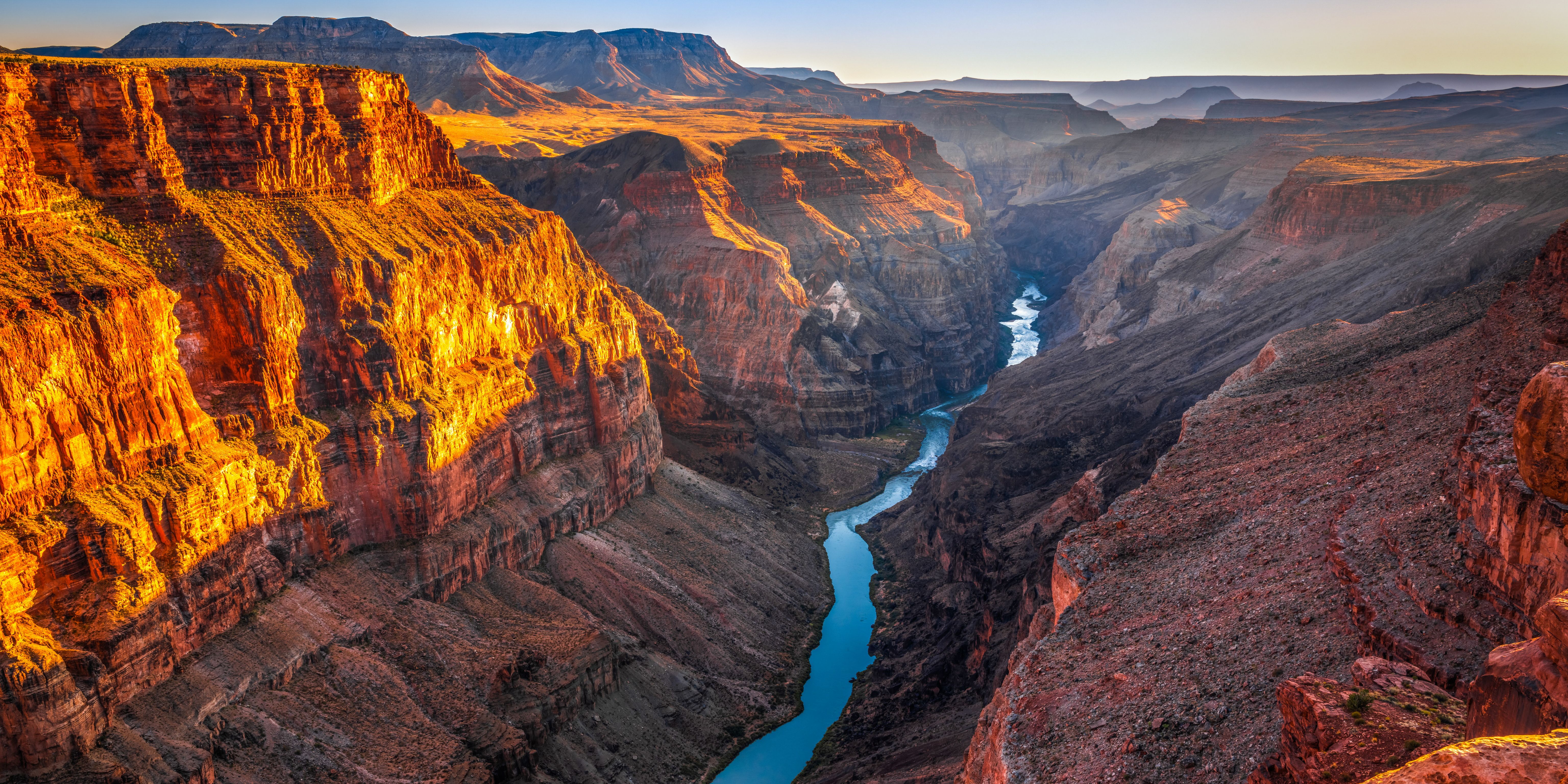 6144x3072 Grand Canyon 5K Ultra HD Wallpaper