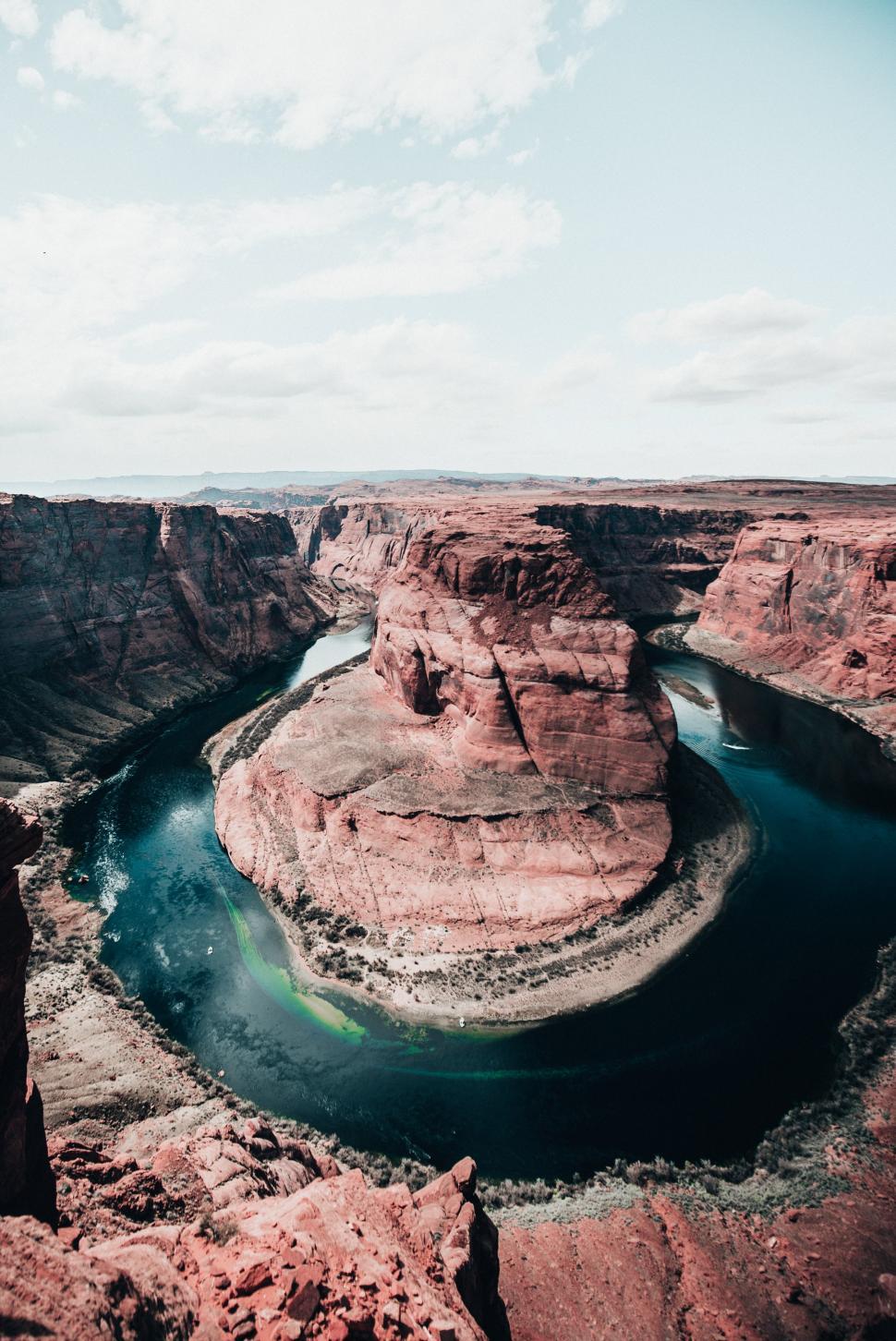 970x1452 Free of Wide view of Horseshoe bend, Colorado river. Download Free Image and Free Illustrations