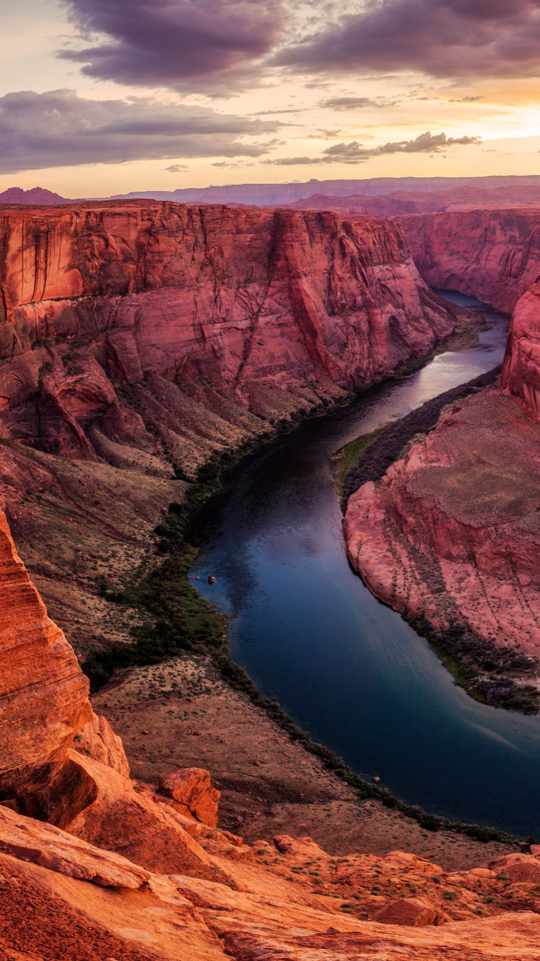 1080x1920 Phone wallpaper: Nature, Horseshoe Bend, Earth, River, Canyon, Arizona, Canyons 1135157