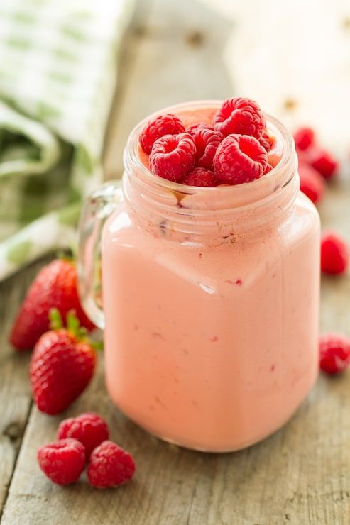 493x740 Strawberry smoothie Image