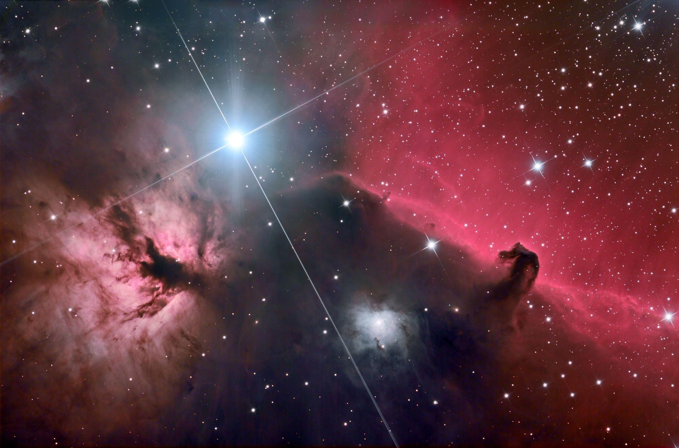 2200x1450 Horse Nebula HD Desktop Wallpaper 1545