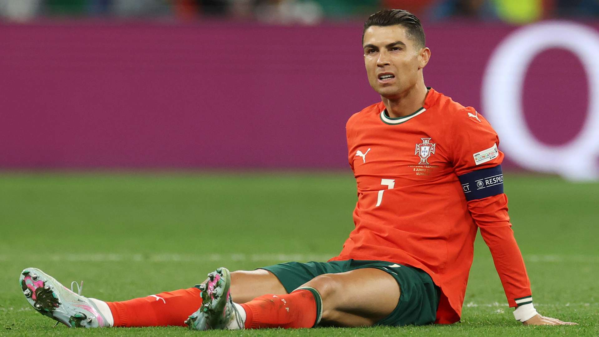 1920x1080 Cristiano Ronaldo was never fit! CR7 makes injury revelation while claiming he would have played Portugal's UEFA Nations League final win over Spain with 'a broken leg'