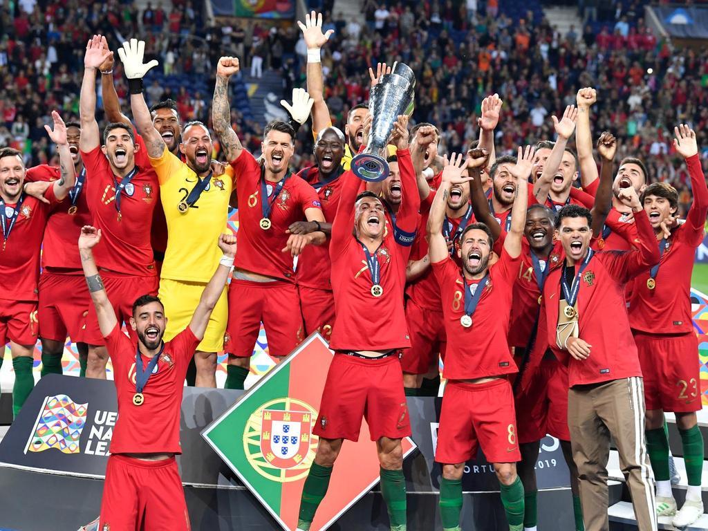 1024x768 Portugal Nations League Wallpaper