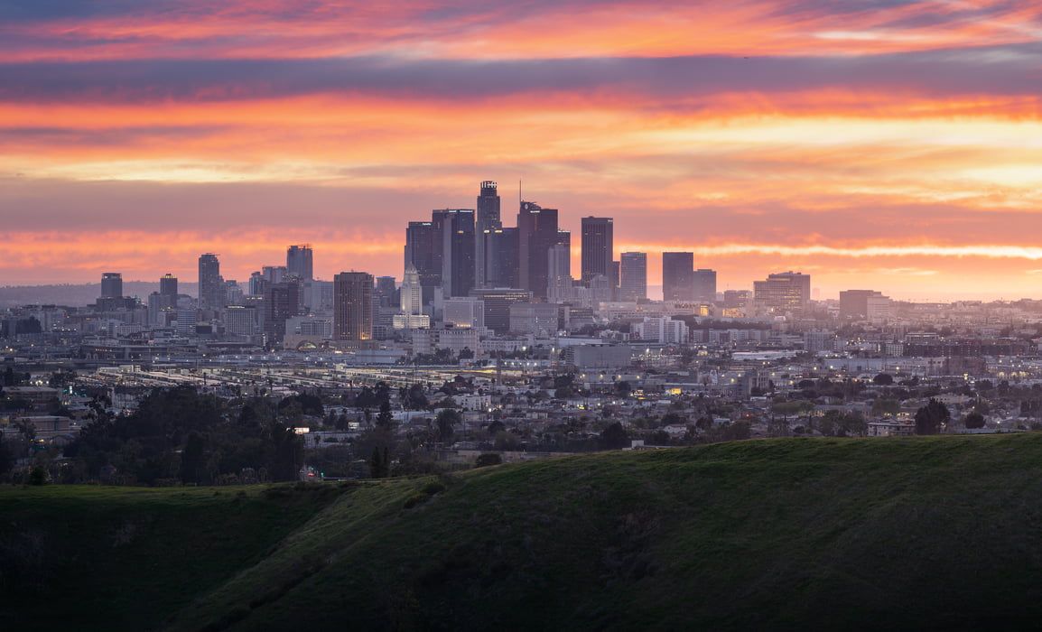 1154x700 Los Angeles panorama photo