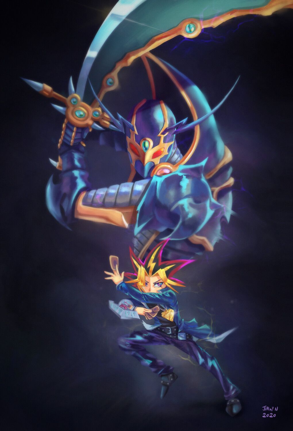 1020x1500 Jimmy Nguyen Gi Oh Buster Blader