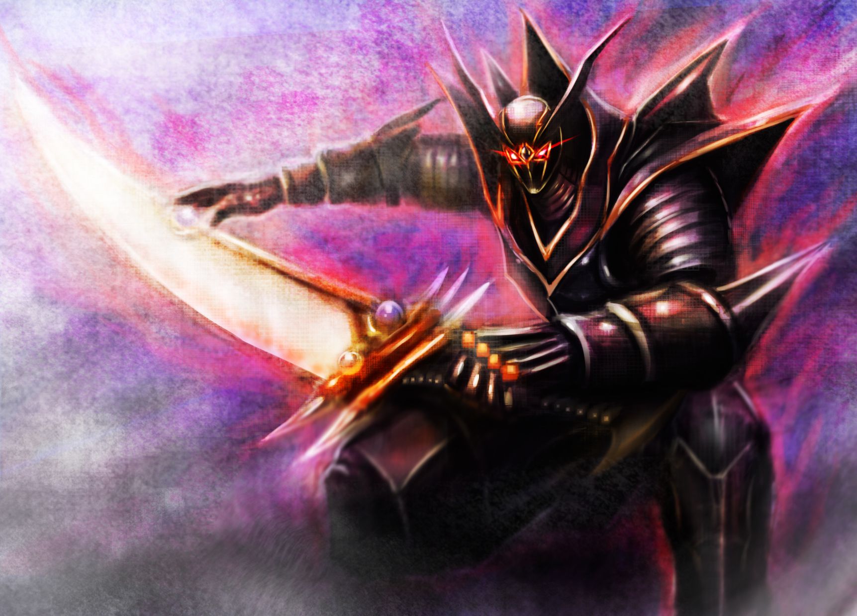 1723x1240 Buster Blader, Fanart Anime Image Board