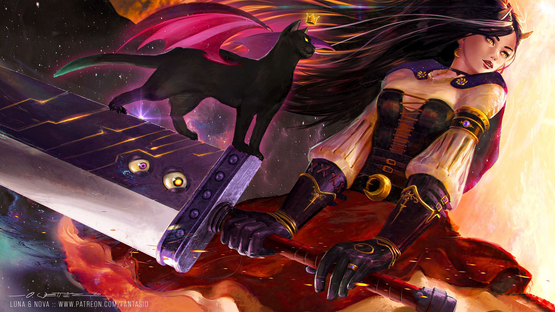 1920x1080 Ars Fantasio Portfolio & Nova: Buster Schroedinger's Revenge