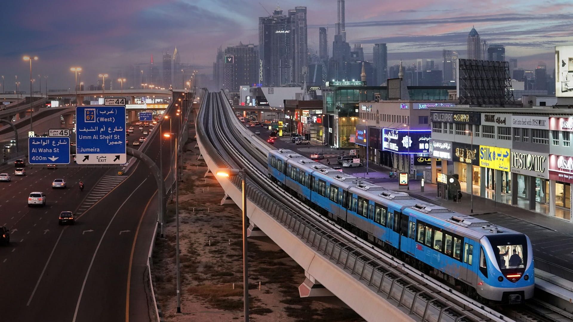 1920x1080 Dubai Metro marks 15 years, with 2.4 billion riders