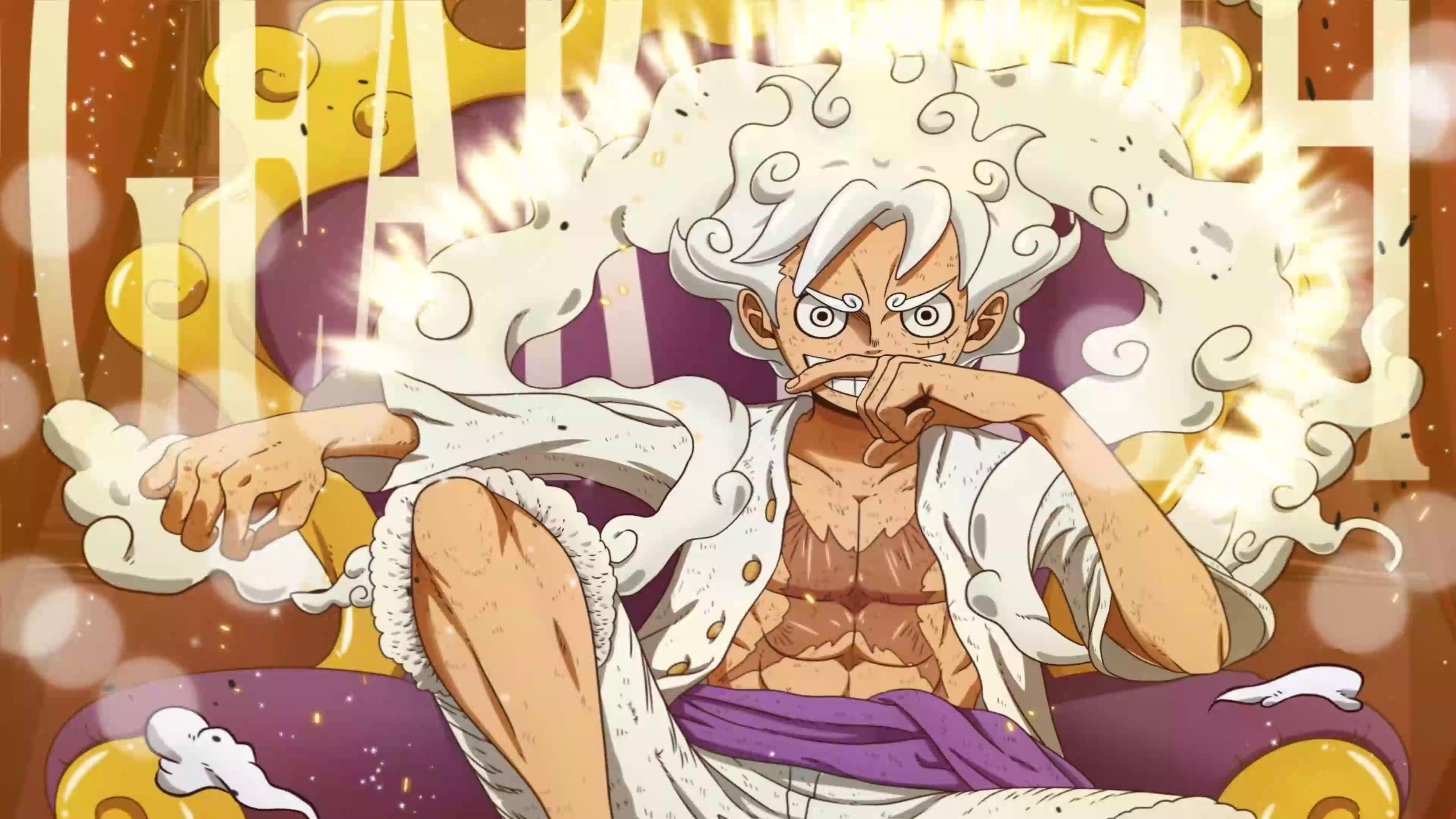 3840x2160 Luffy Gear Fifth Live Wallpaper
